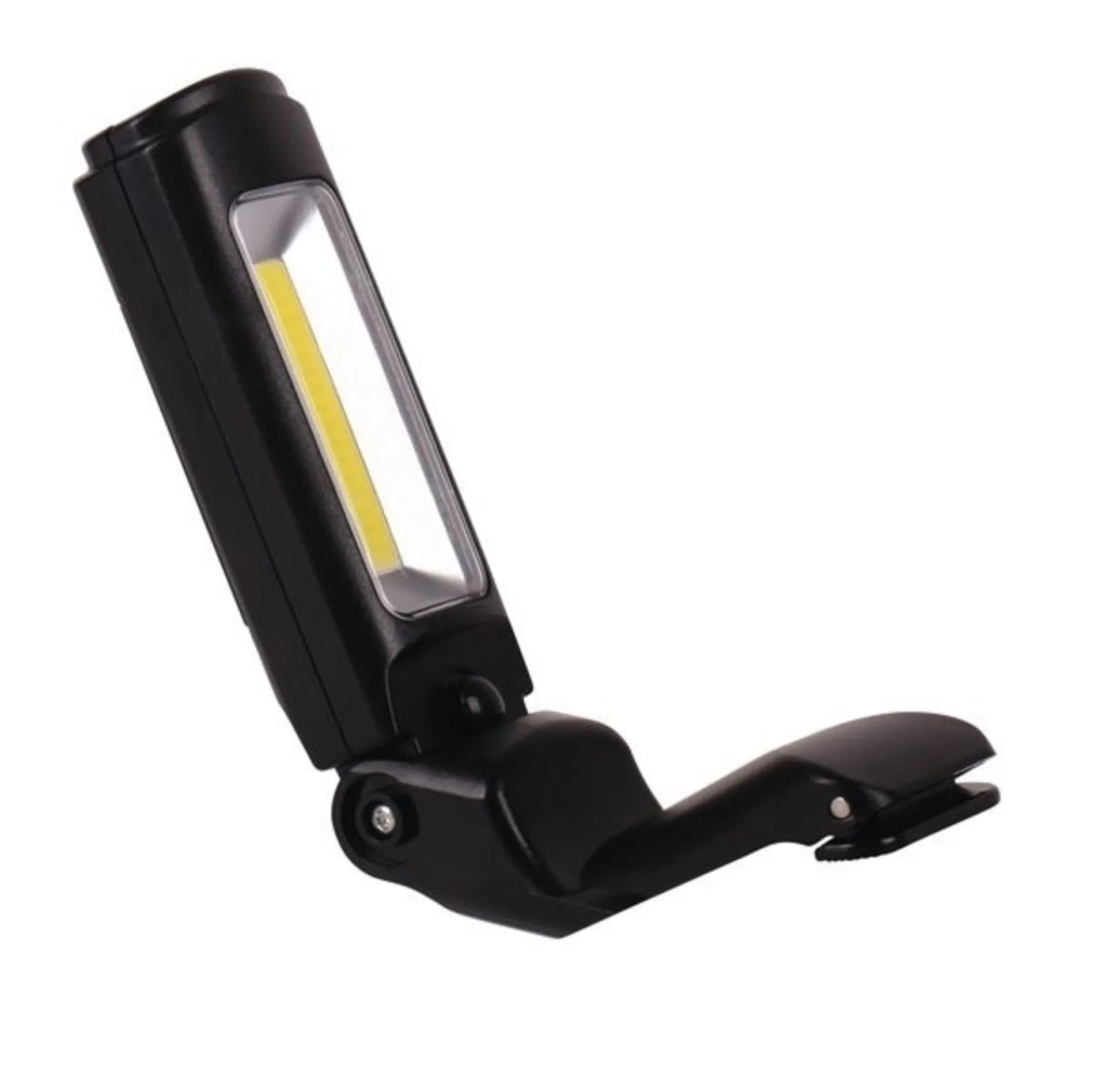 Lampe de travail Carbest avec fonction de serrage et lampe LED (fonctionnement sur piles)