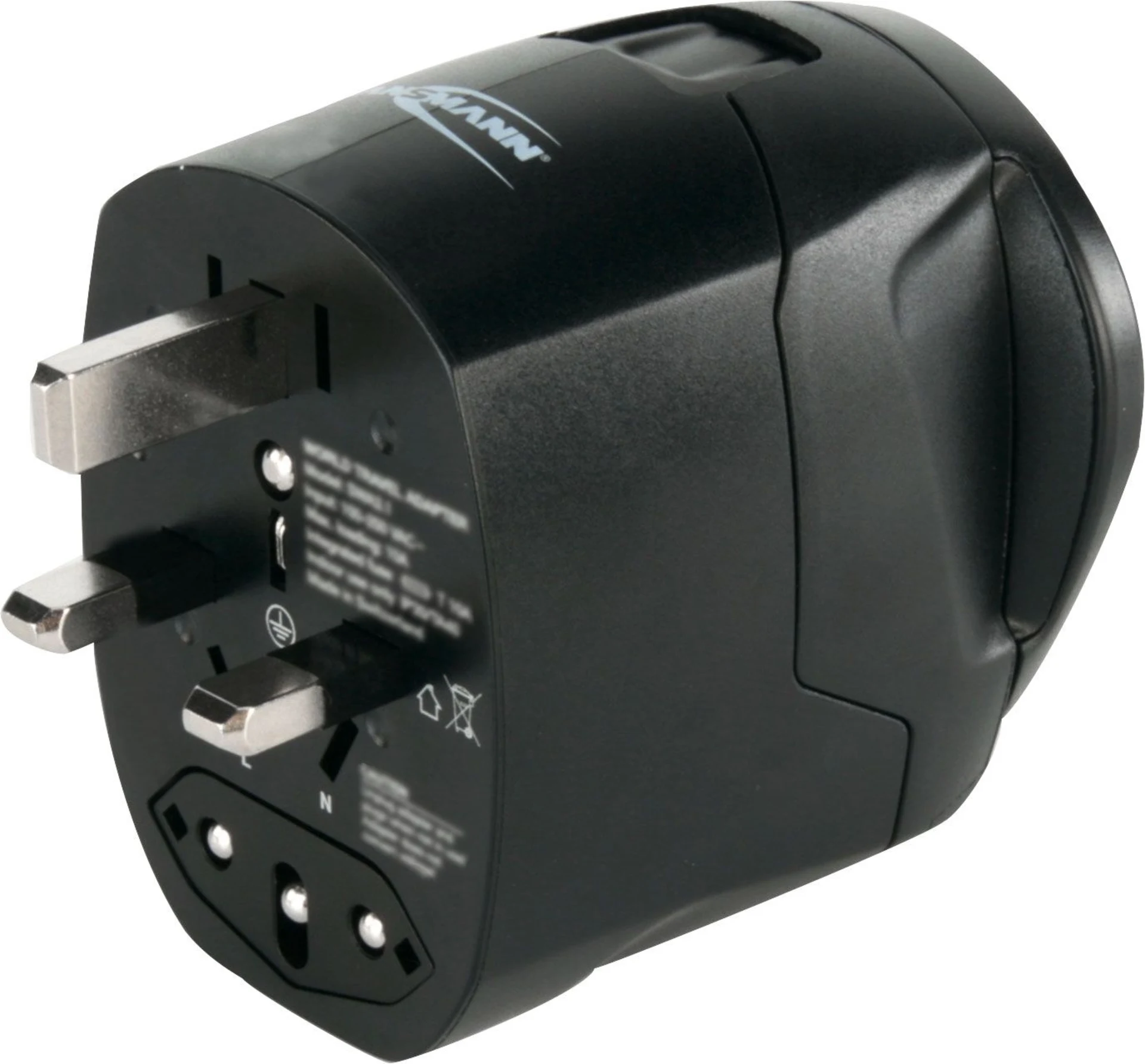 Ansmann Universal Reiseadapter 150 Länder