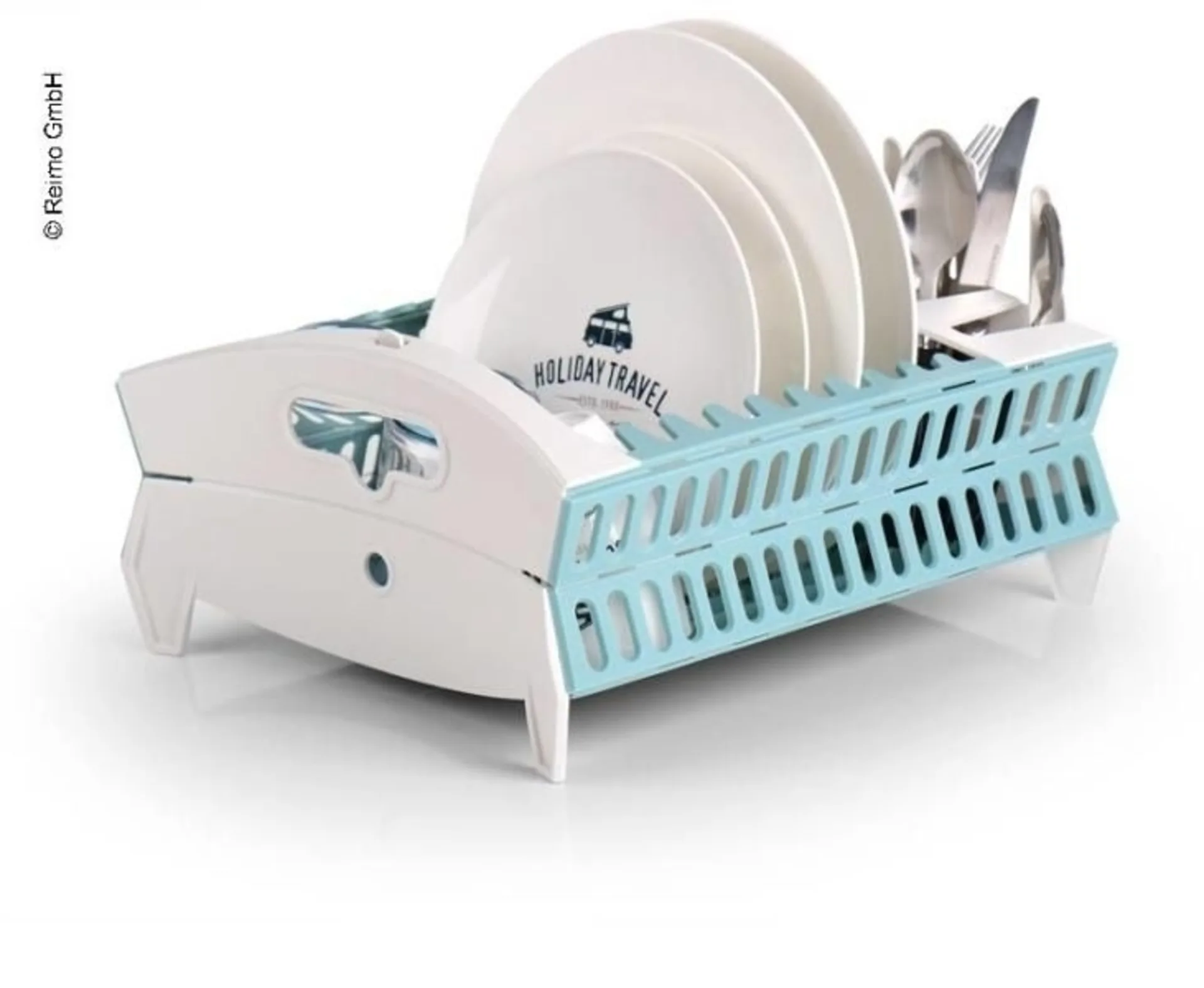 Geschirrtrockner faltbar-geöffnet 34,5x29,5x16/21c