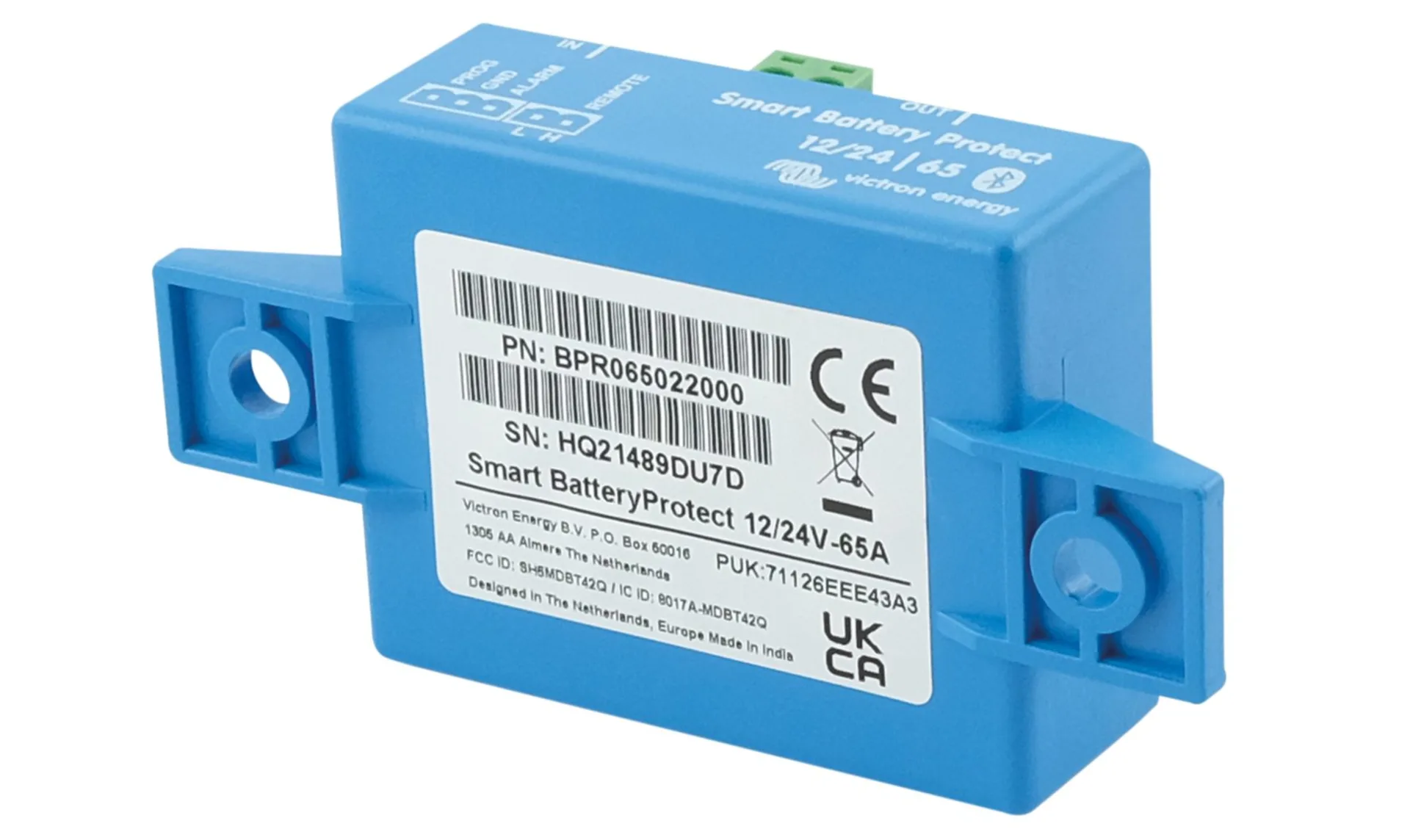 Victron - Smart Battery-Protect 12/24 V 65 A 40 x 48 x 106 mm