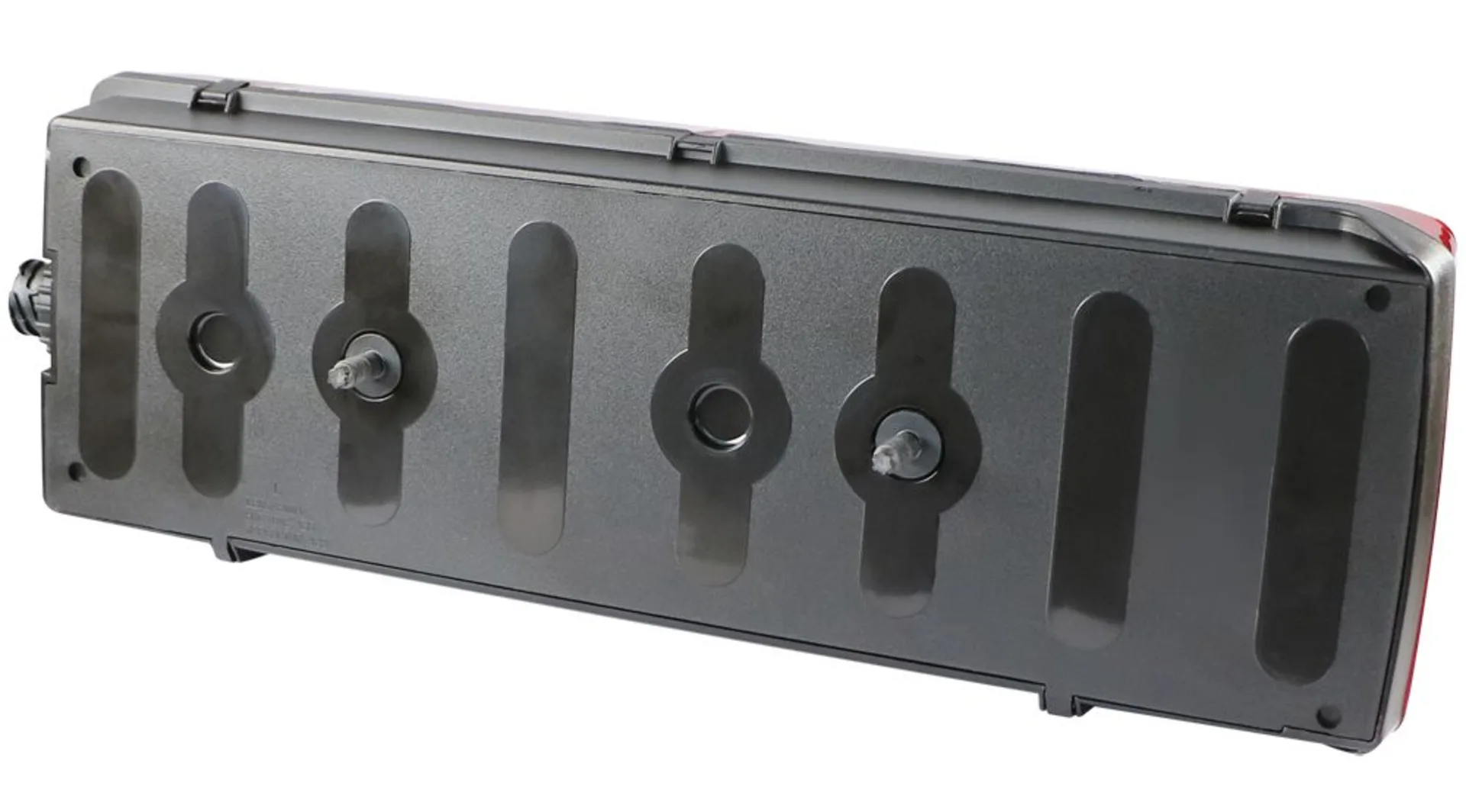 Scania - LED-Schlussleuchte links 12/24 V 400 x 135 x 83 mm, 24 V Stecker seitlich