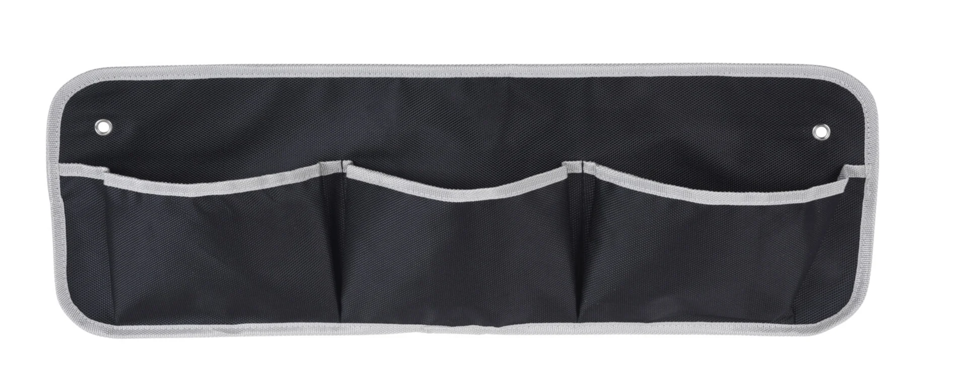 Étagère suspendue Organiseur 3 compartiments 60x20cm Noir-Gris.