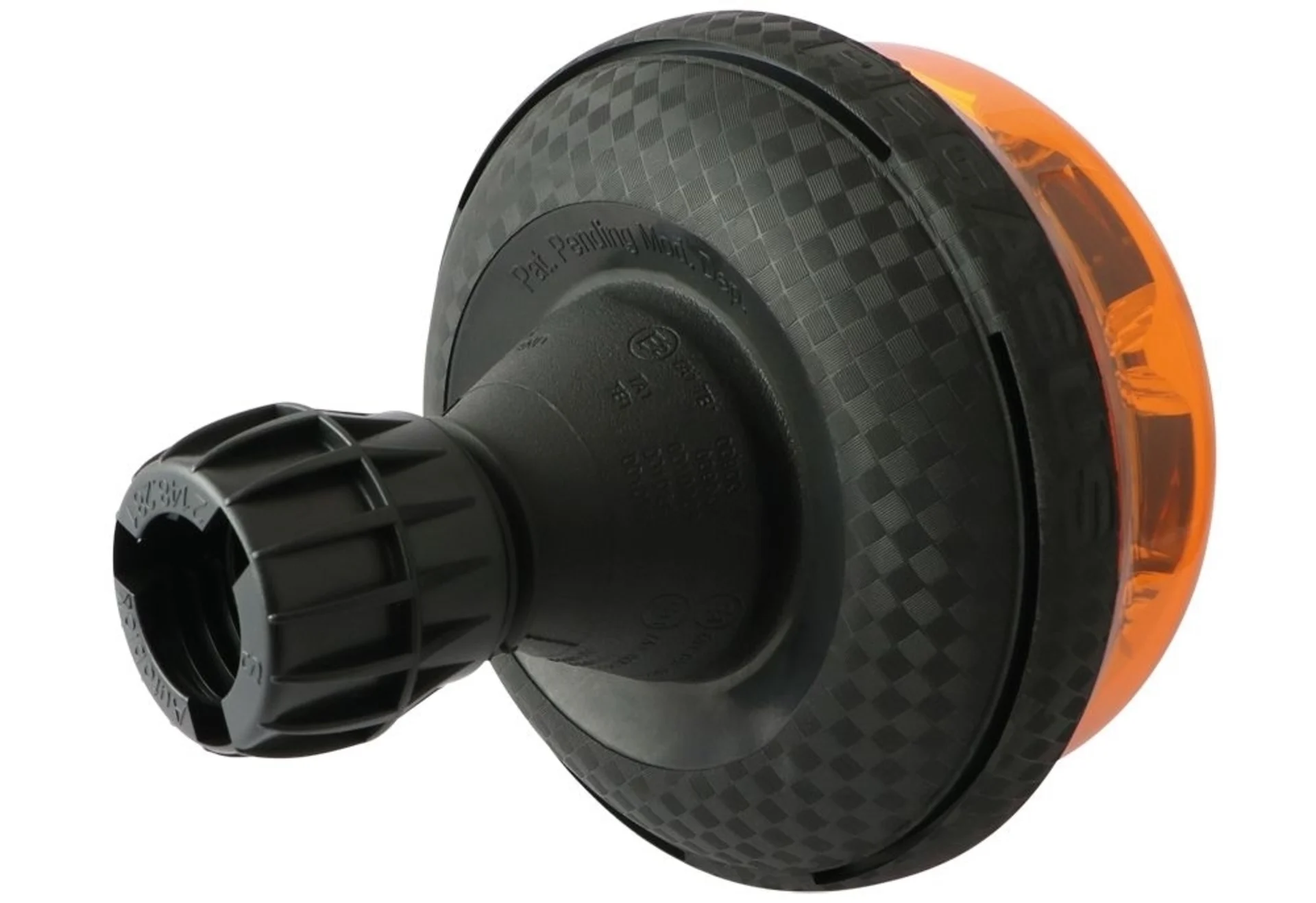 Feu clignotant et gyrophare à LED Pegasus jaune, 12/24 V