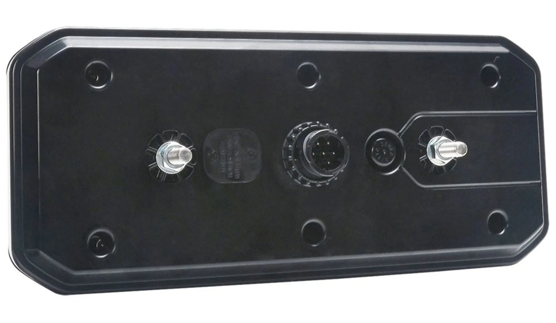 WAS Schlussleuchte Voll-LED 12/24 V L + R 306 × 133 mm, links und rechts, mit RFL, NSL, SML und dynamischem Blinklicht, ADR