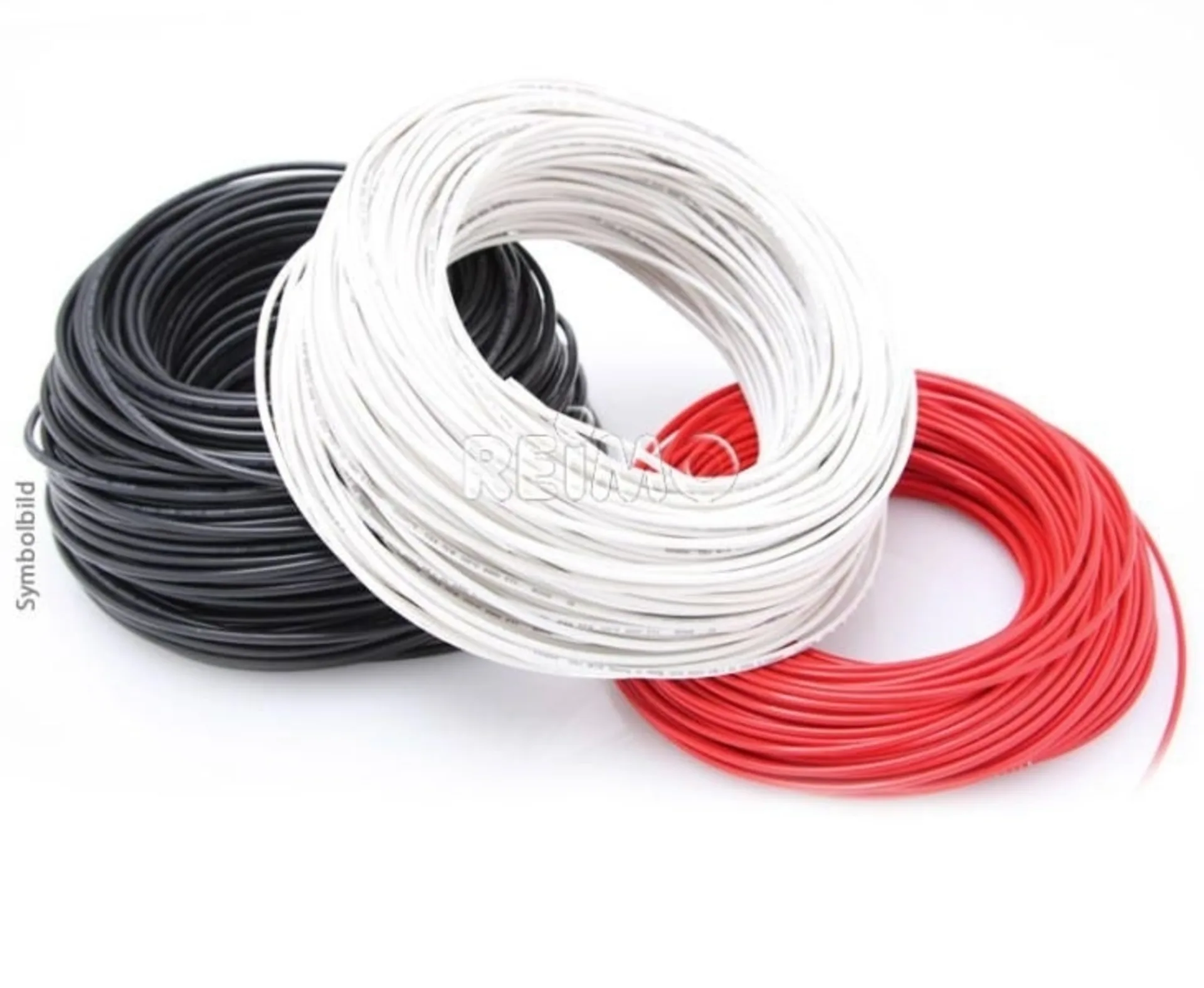 Câble noir pour voiture de 10mm de diamètre