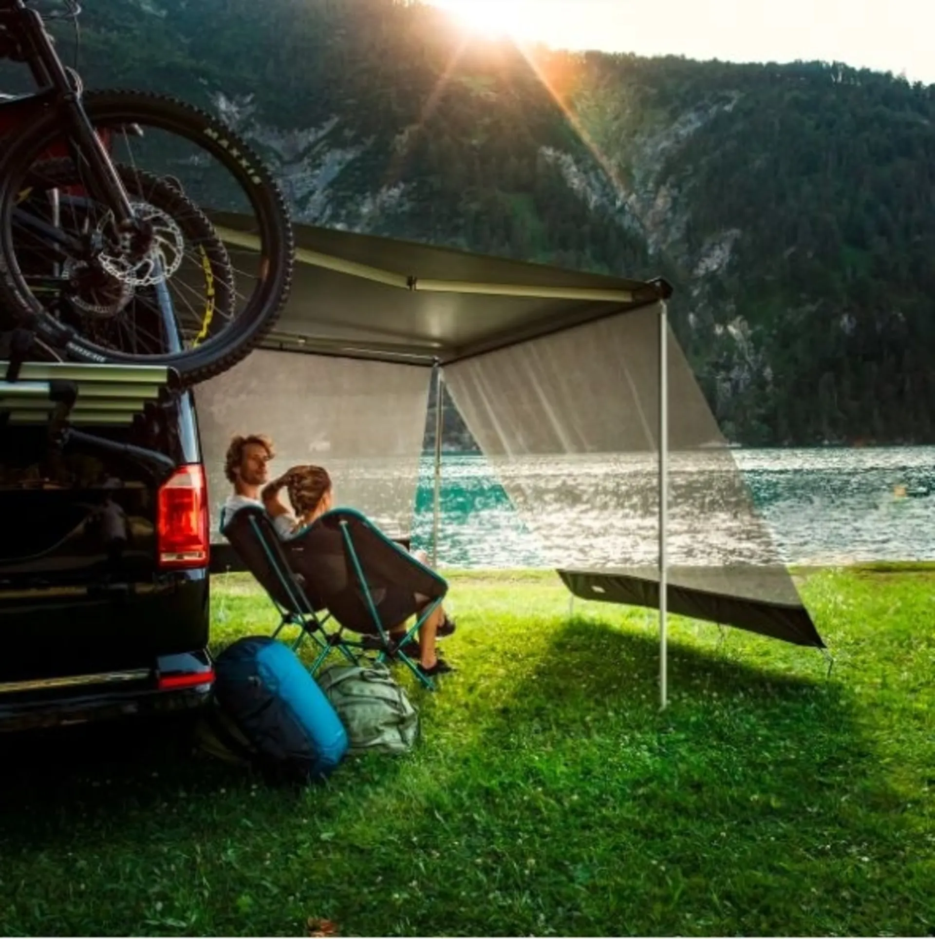 Thule Sun Blocker G2 Vorderwand 3,80 x 1,70 Meter