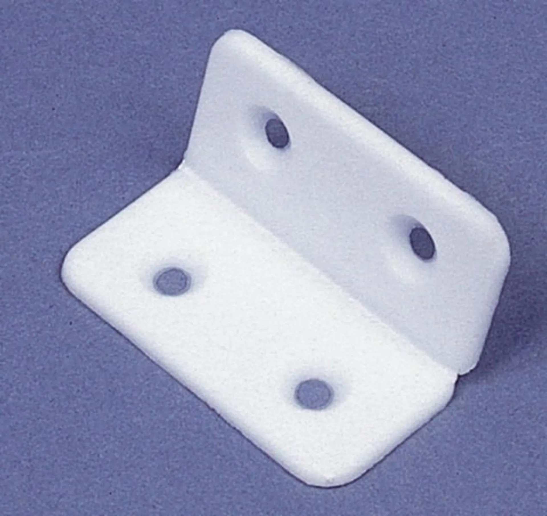Filmscharnier 40mm weiss/braun