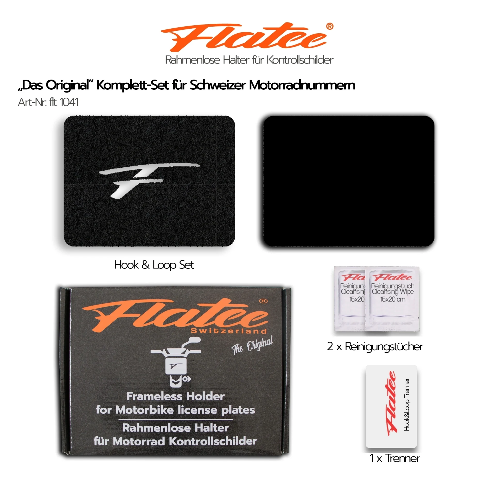 Flatee ORIGINAL-Set | Motorrad