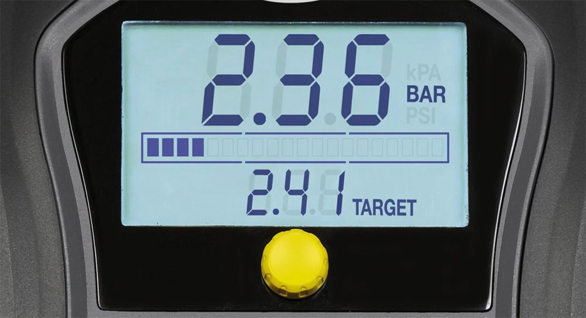 Ring Digitale 50 mm Reifenpumpe 12 V, 15 A, 180 W mit schneller Stopp-Automatik, Füllzeit: 2 min
