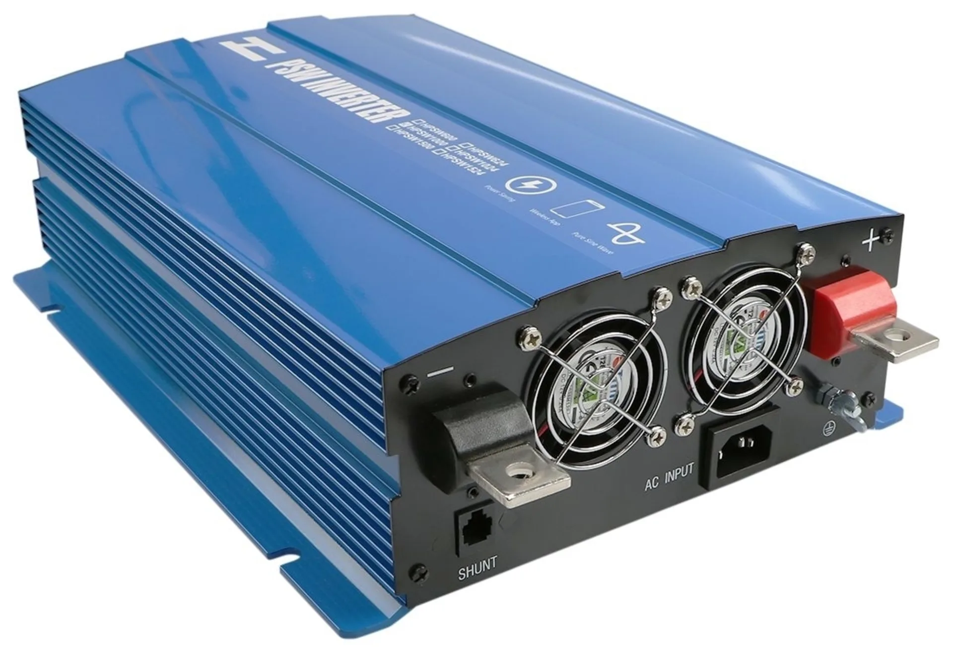 Sinus-Wechselrichter mit LCD Display 12 -> 230 V 1’000 W