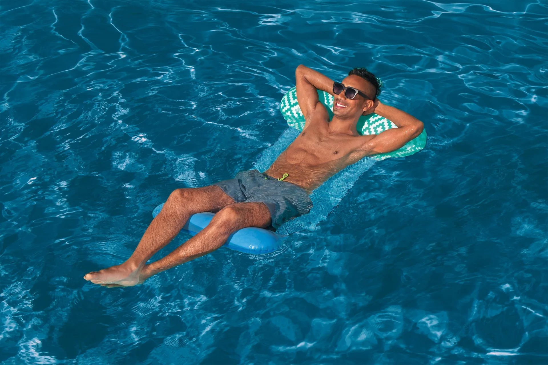 Bestway Comfort Plush hamac de piscine 145 x 87 cm