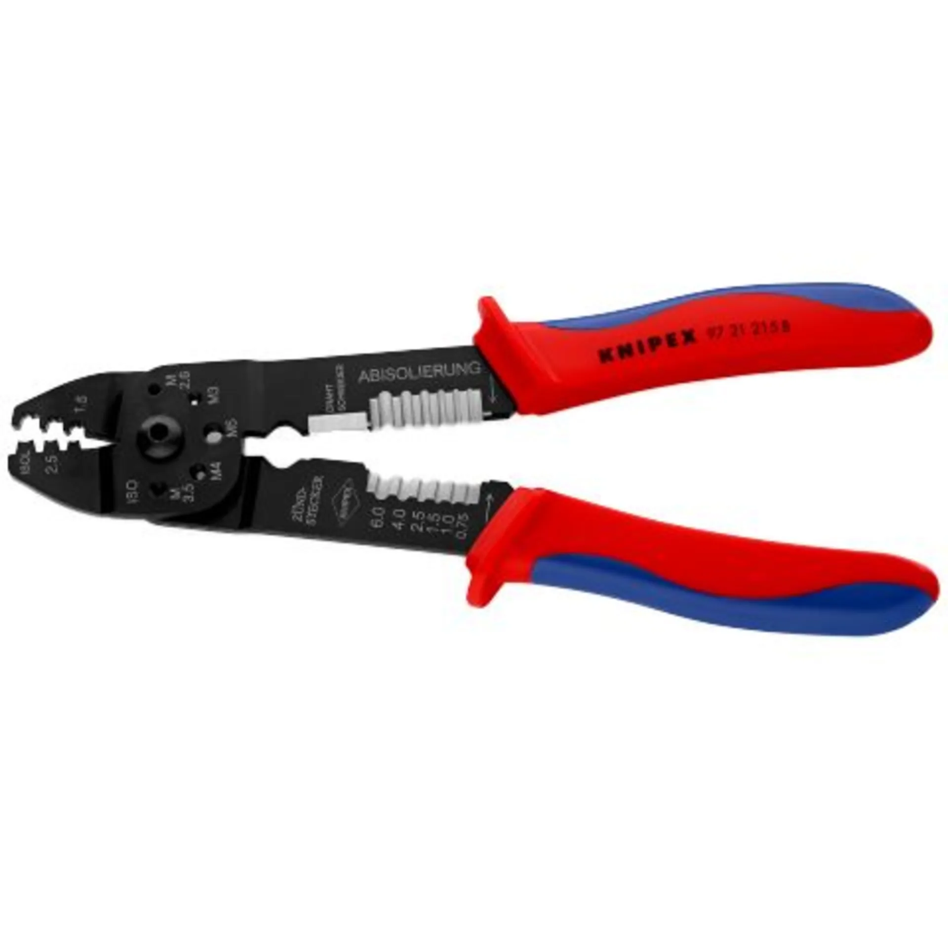 Knipex - Kabelschuhzange für unisolierte Kabelschuhe Kabelschuhe von 0.5 - 2.5 mm2