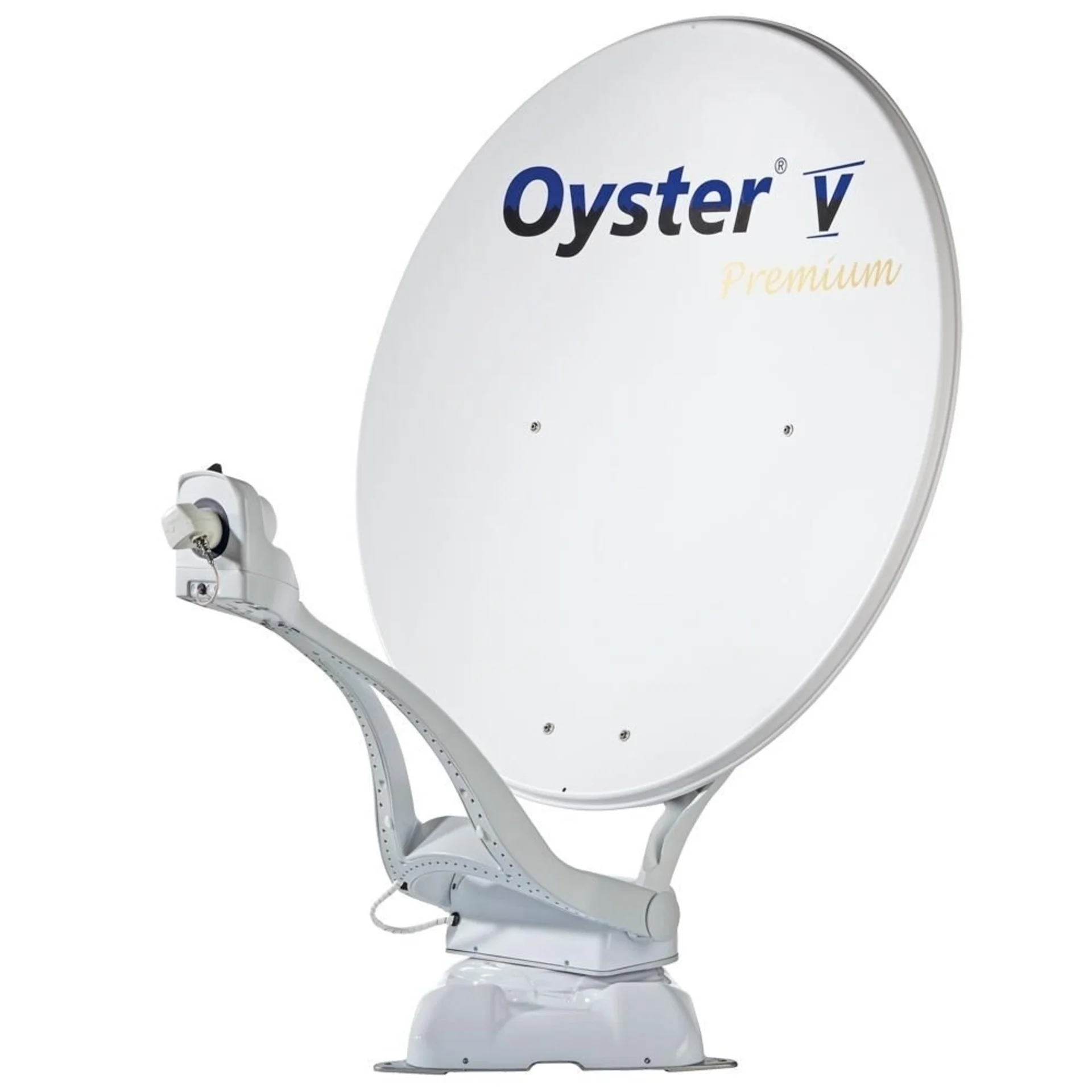 Ten Haaft Oyster V 85 Premium Twin Sat-Anlage inkl. Fernseher 24"