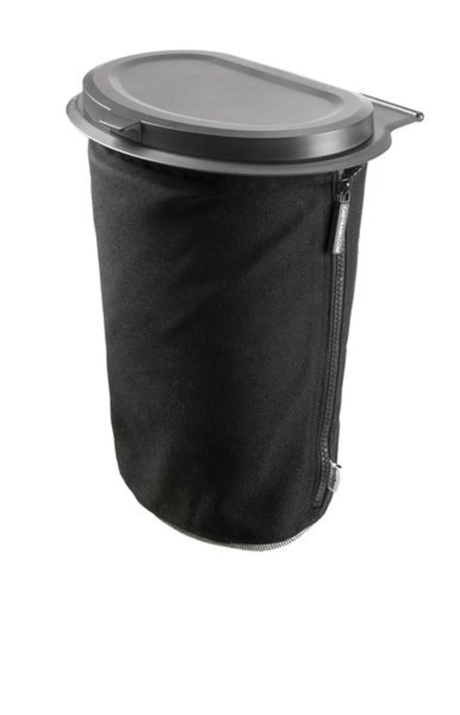 Flextrash Mülleimer 9 Liter, schwarz, aus biologisch abbaubarem Material
