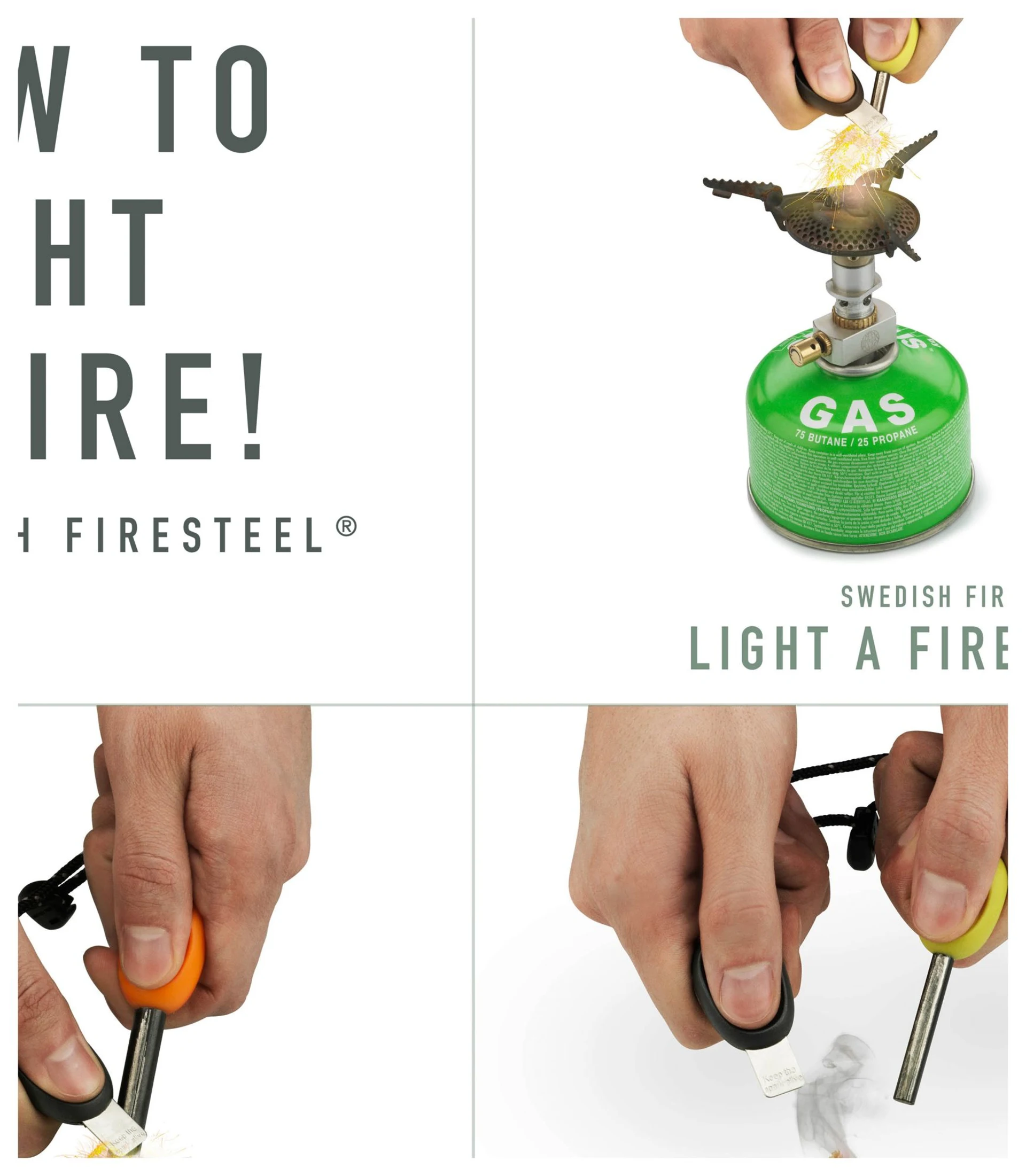 Light my Fire FireSteel scout cocoshell Feuerstarter