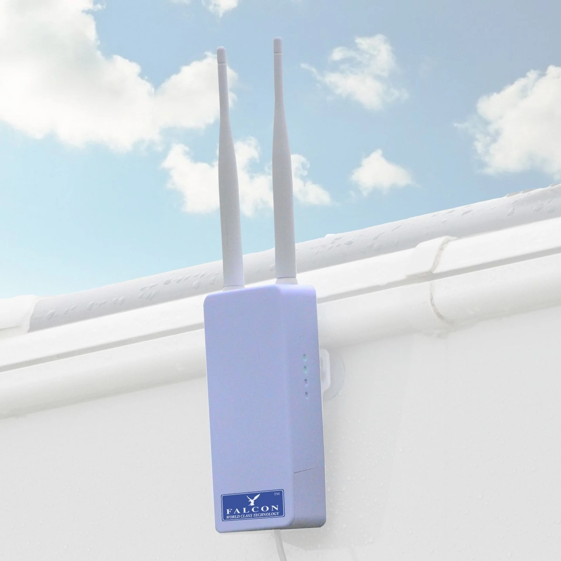 Antenne extérieure Falcon 4G IP65 150 Mbit/s avec routeur intégré