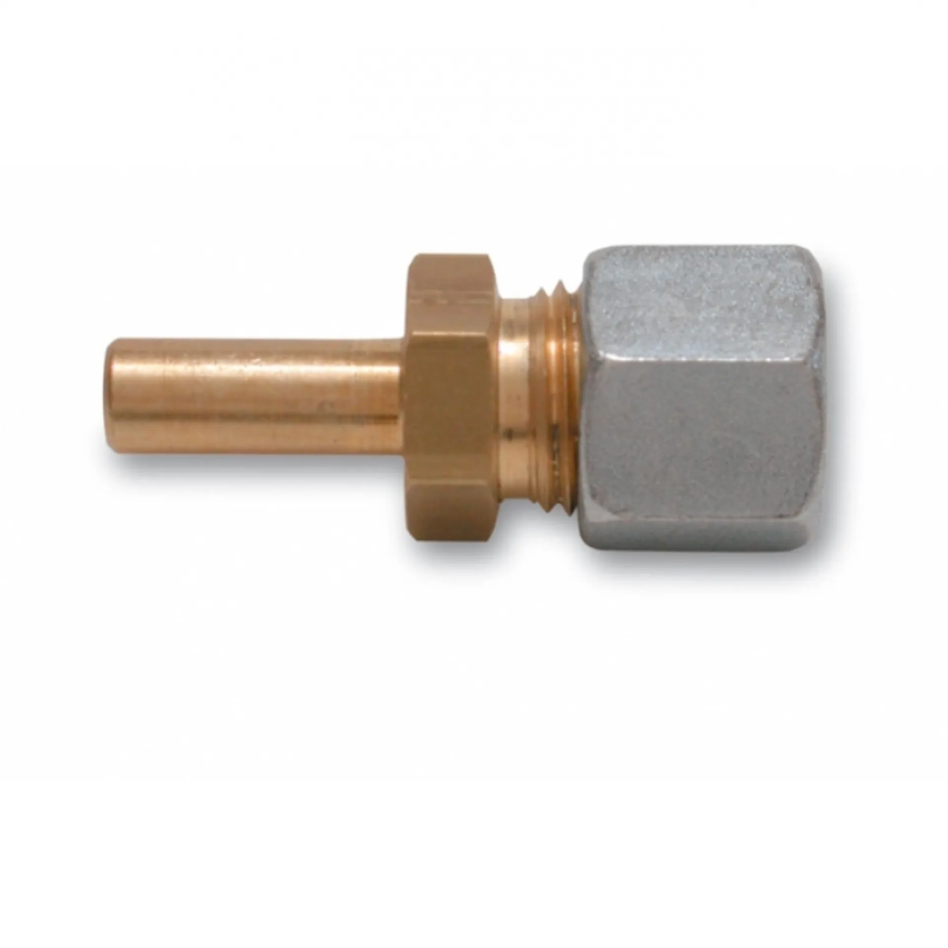 Reduktion mit Zapfen 8 mm - RVS 10 mm