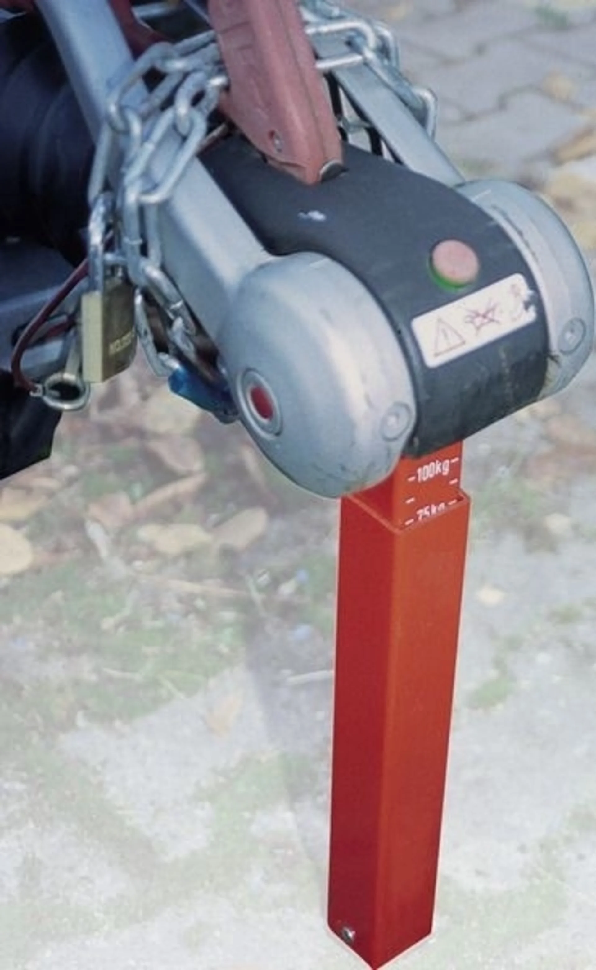 Stützlastwaage für Anhänger mit Kugelkopfkupplung (50-100kg)
