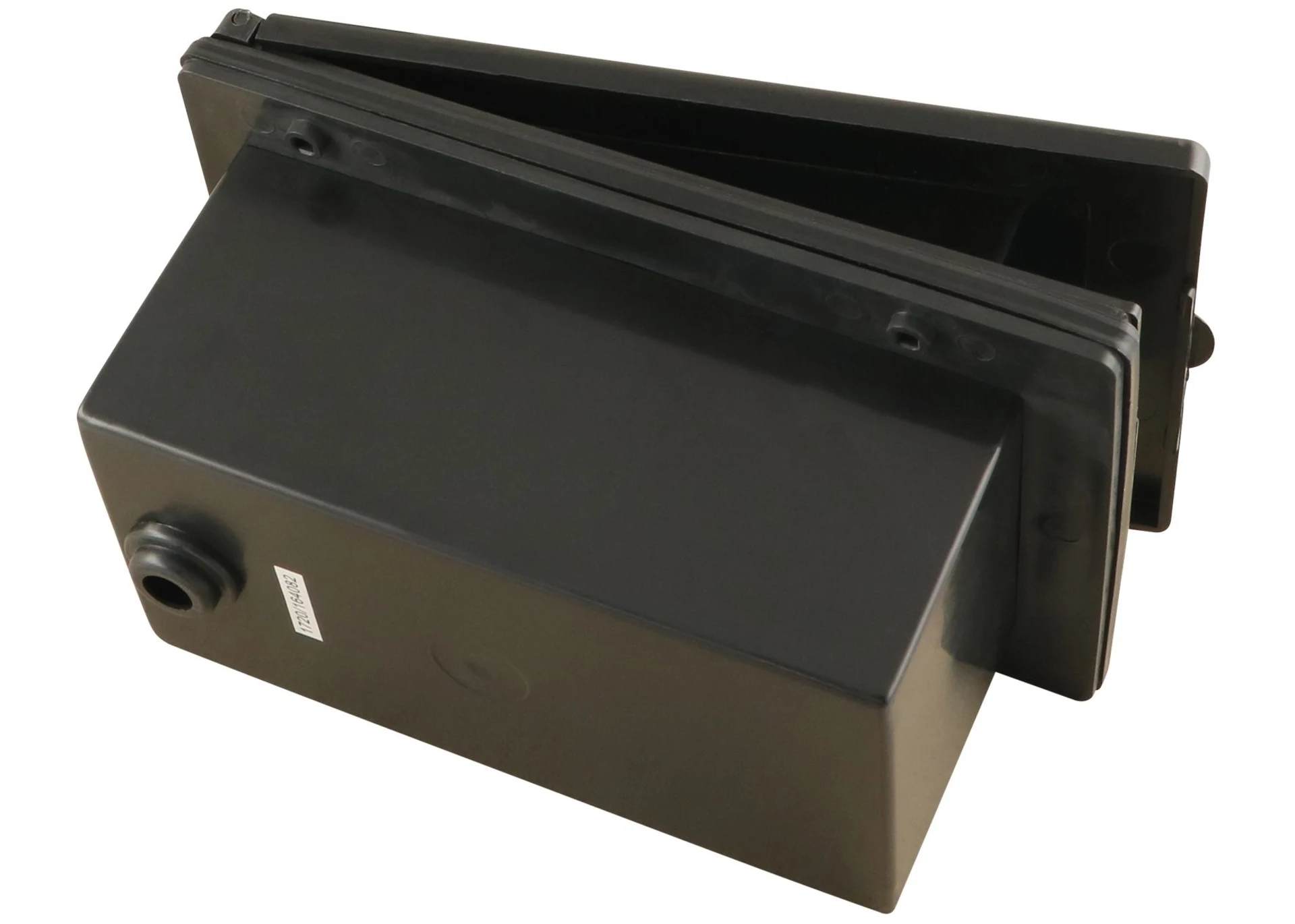 CEE-Caravan-Einbaustecker 3-pol 16 A, schwarz