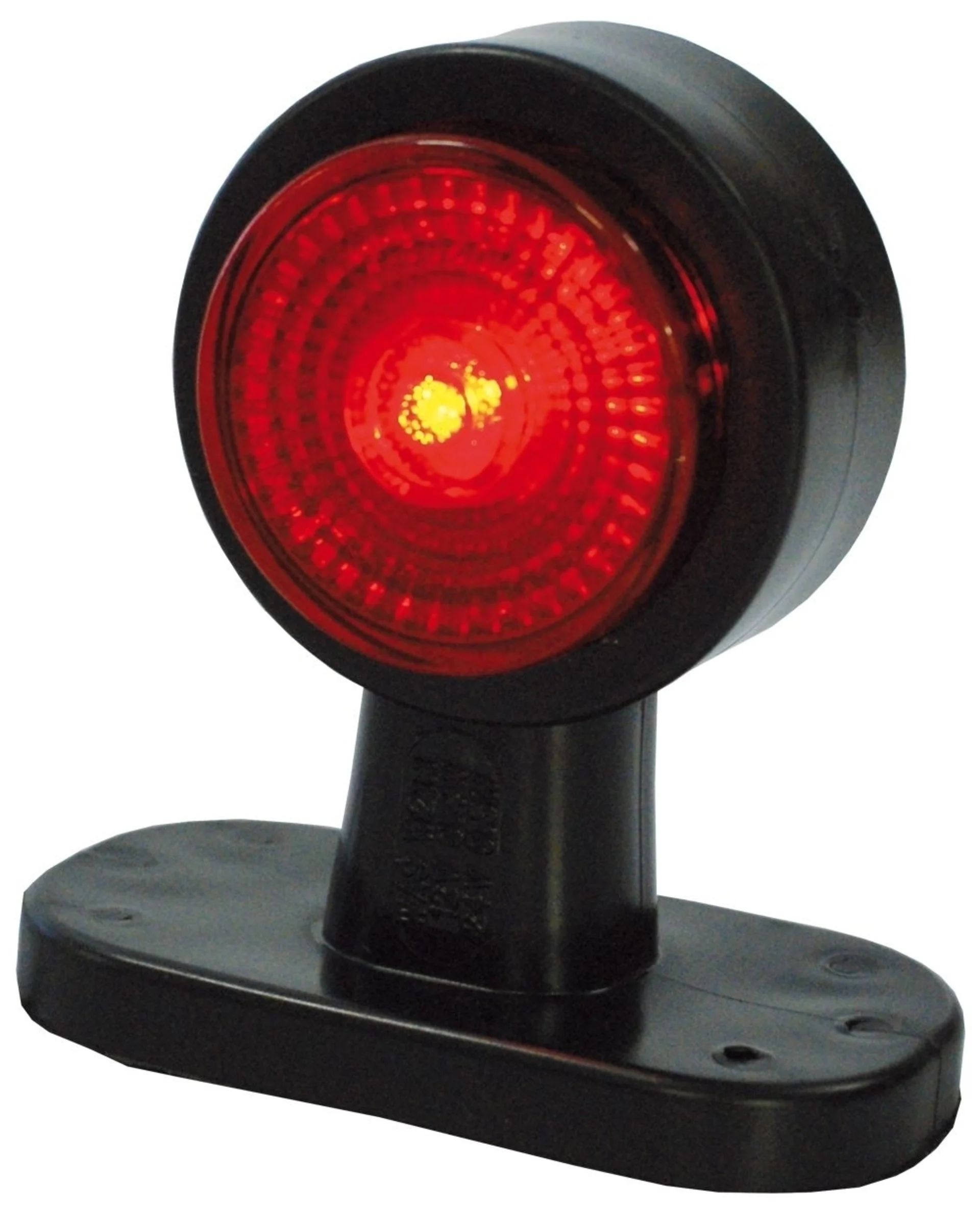 WAS - LED-Umrissleuchte 12/24V rt/ws 95x89mm, 9-36V *LED*, IP68