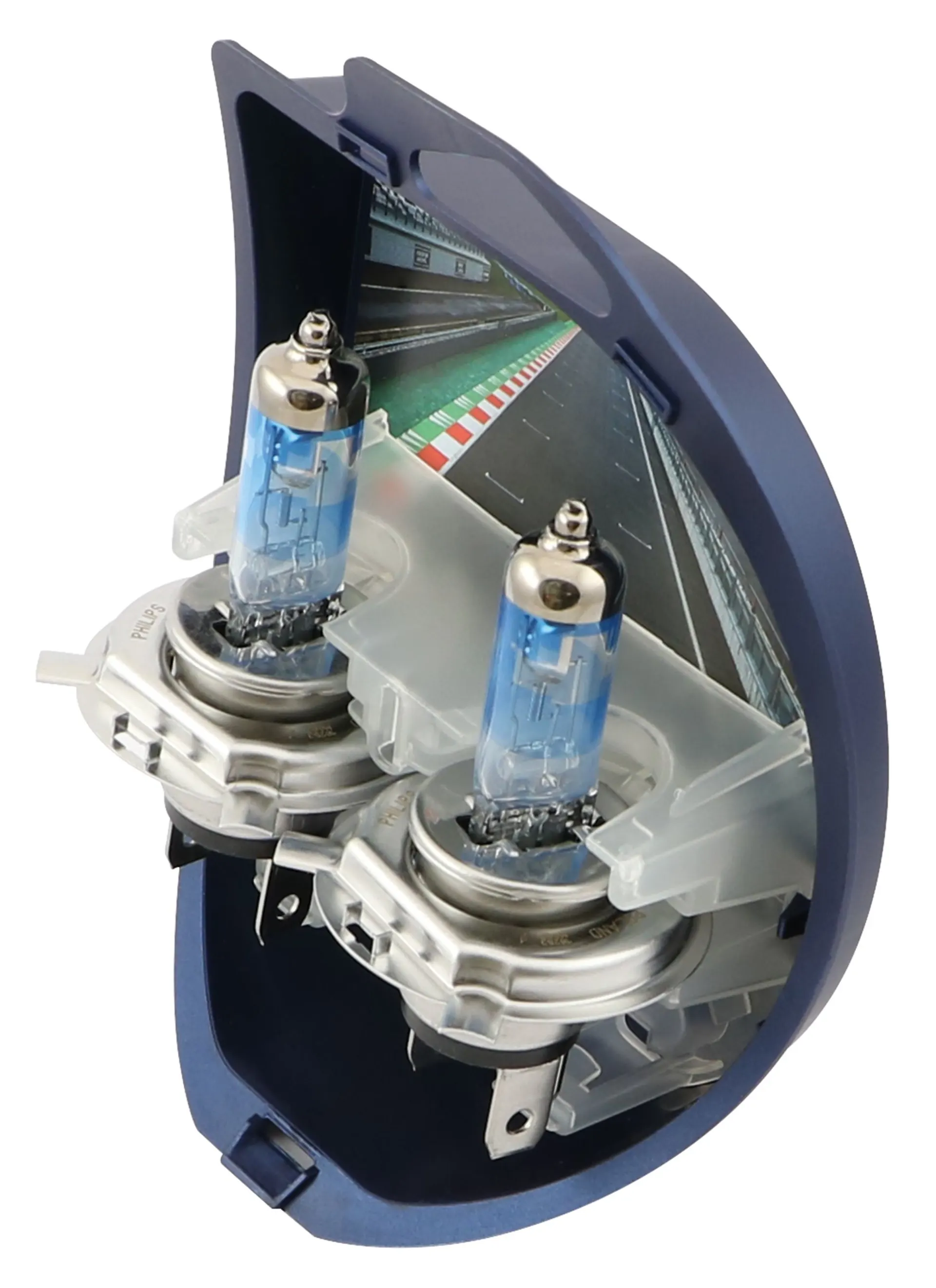 2 x Philips Glühl. H4 12 V 60/55 W RacingVision 12 V 60/55 W *+200%* 2 x Philips Glühl. H4 12 V 60/55 W RacingVision 12 V 60/55 W *+200%*