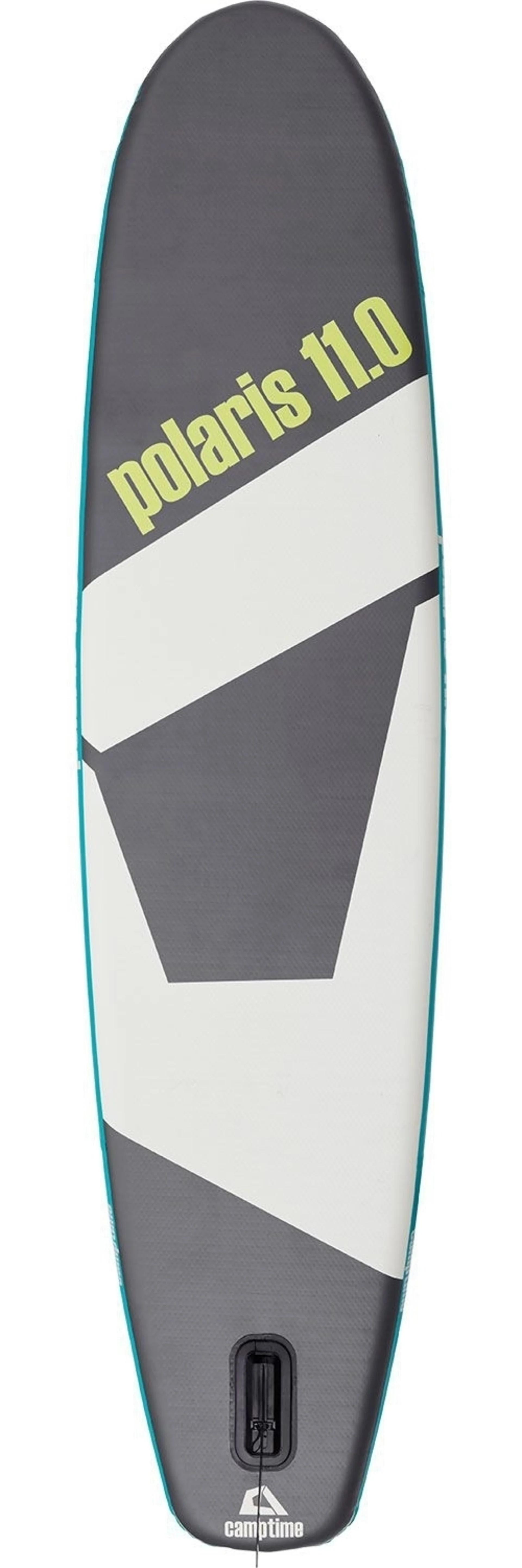 Camptime Polaris 11.0 SUP Set aufblasbares Stand Up Paddling-Board inkl. Paddel und Luftpumpe