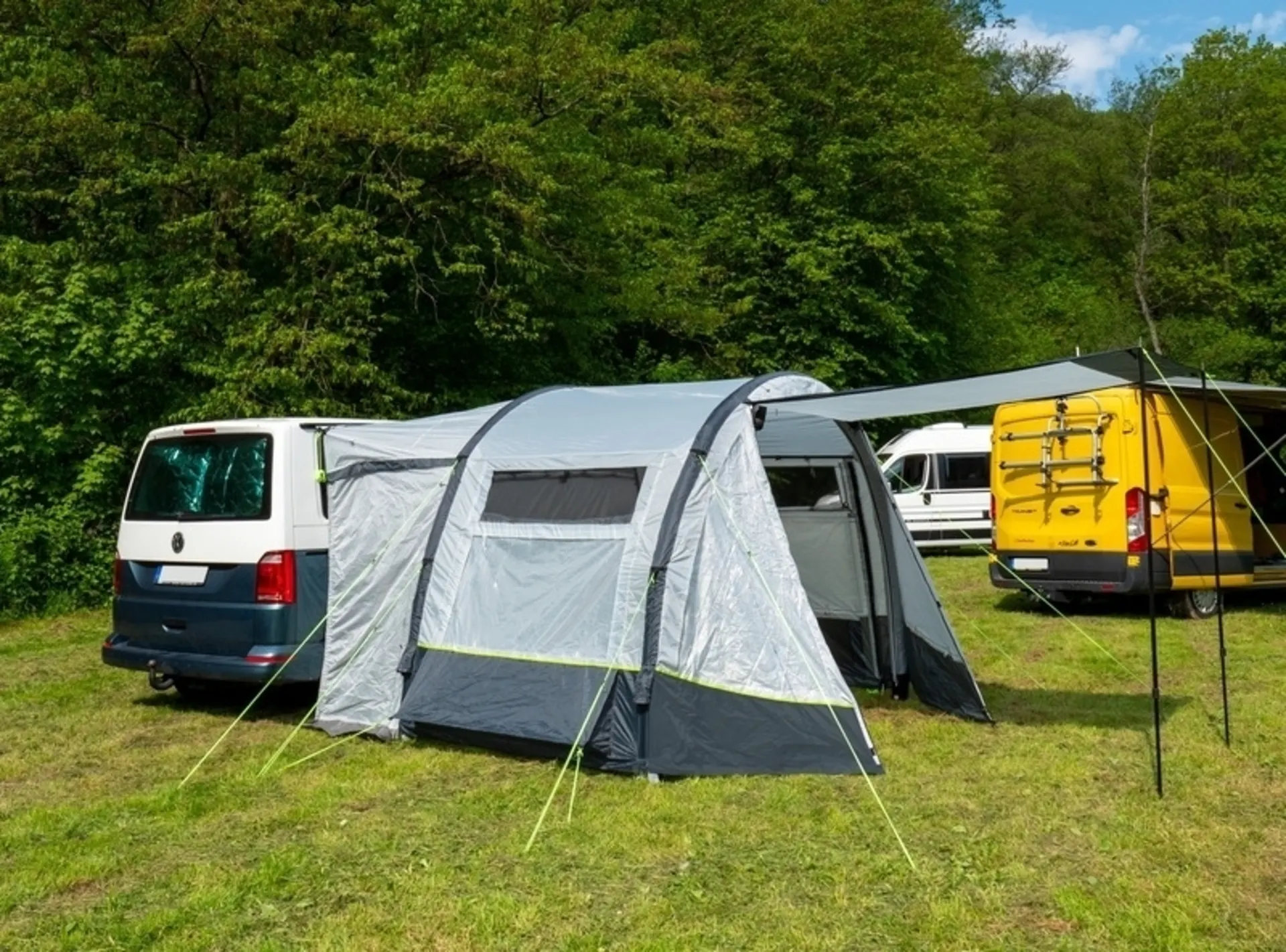 Tour Easy Air - Auvent de bus gonflable pour camping-cars