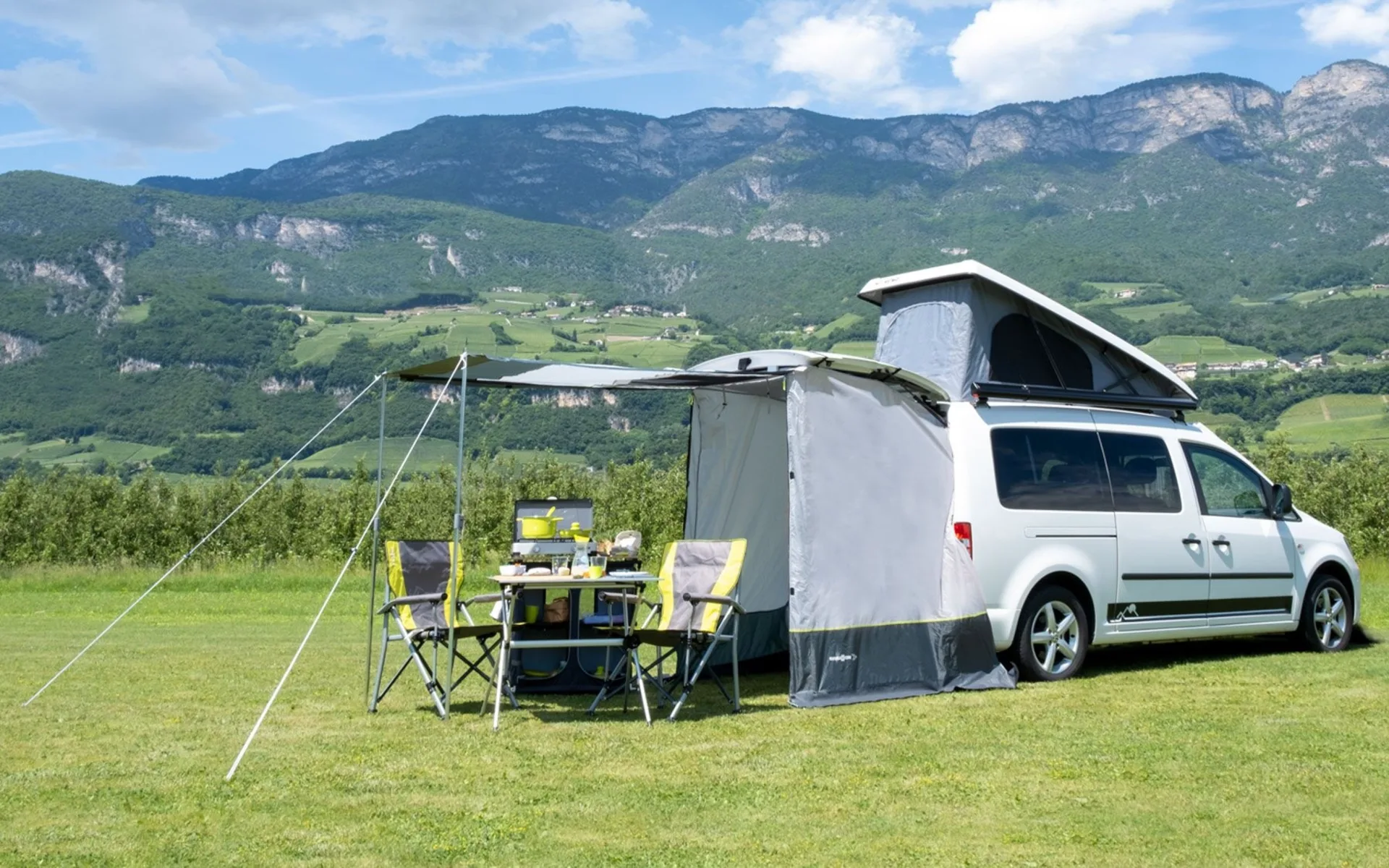 Brunner Pilote Heckzelt für VW Caddy bis Bj. 2021