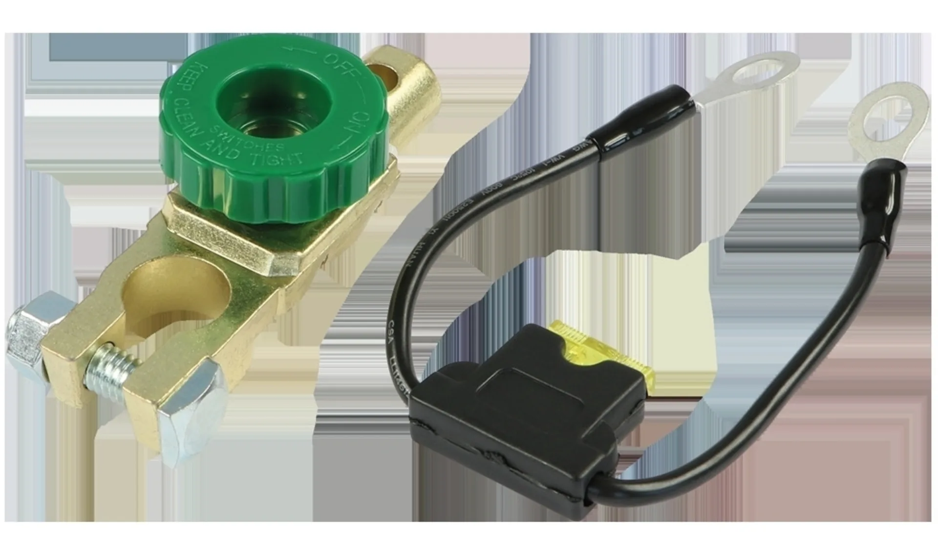 Diebstahlsicherung mit Kabel f. Radiocode mit 20 Ampère Sicherung