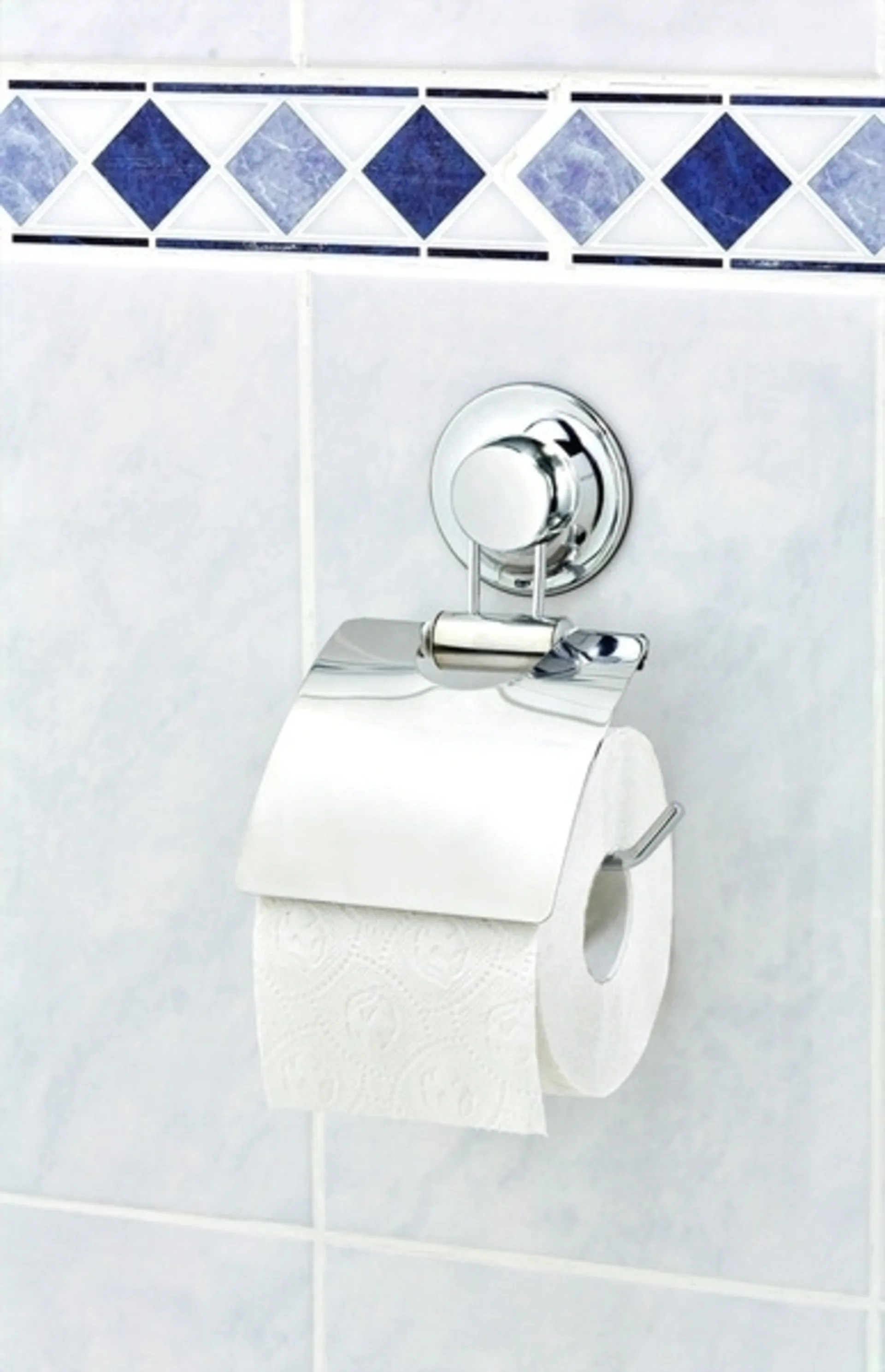Support de papier toilette à ventouse et fixation sans perçage Support de papier toilette à ventouse et fixation sans perçage