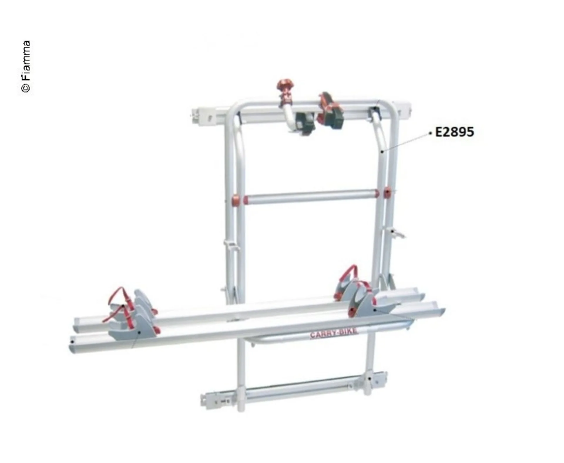 Fiamma Befestigungsrohr für Auflagebügel passend für Carry Bike 200 DJ Fiat Ducato - Fiamma Ersatzteilnummer 98656-505