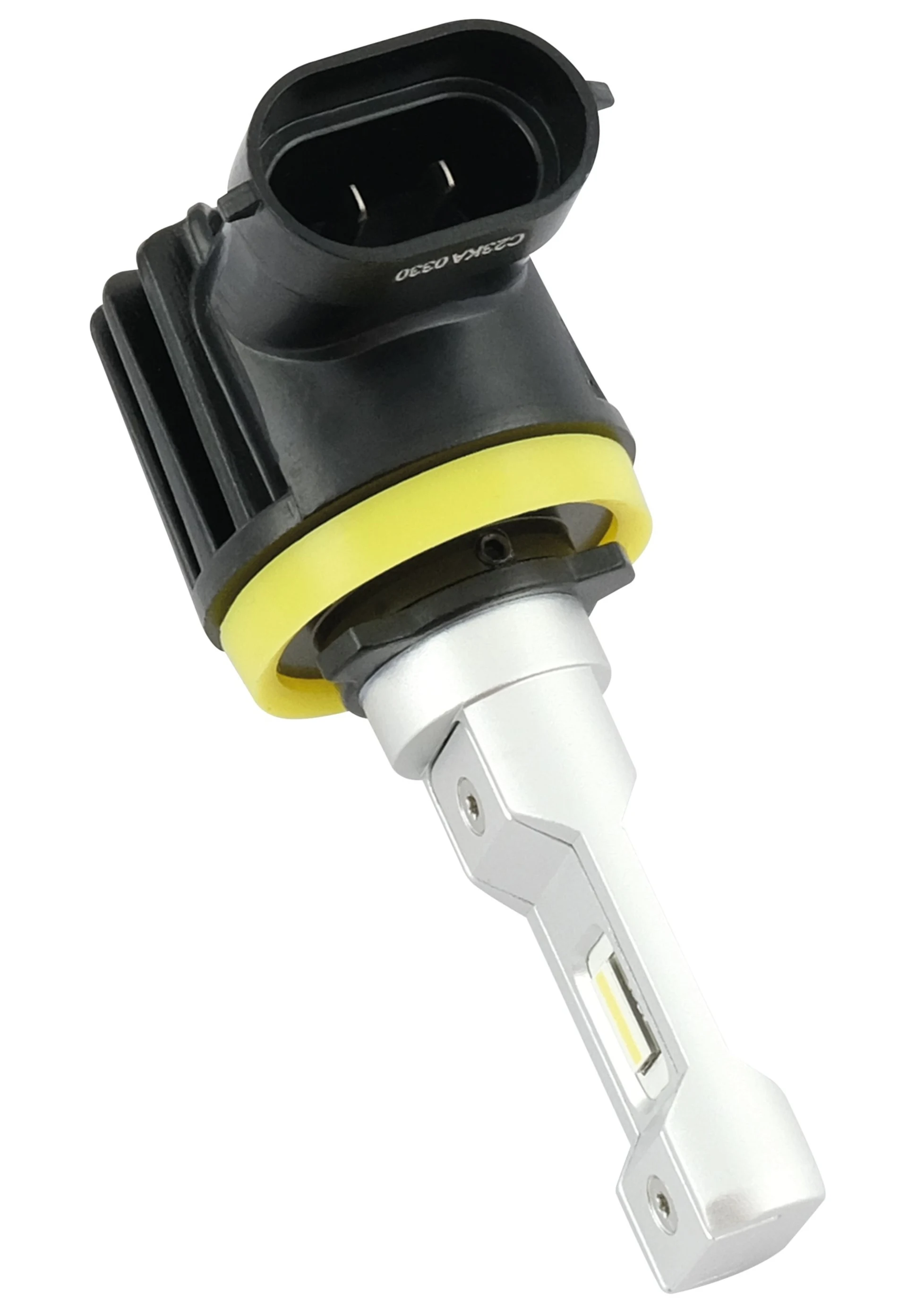 2 Stk. H11/H9/H8-LED Lampen 12/24 V, 4’000 lm PGJ19-2, 16 W, 5’700 K, kompakte Bauform - leuchtstark 2 Stk. H11/H9/H8-LED Lampen 12/24 V, 4’000 lm PGJ19-2, 16 W, 5’700 K, kompakte Bauform - leuchtstark