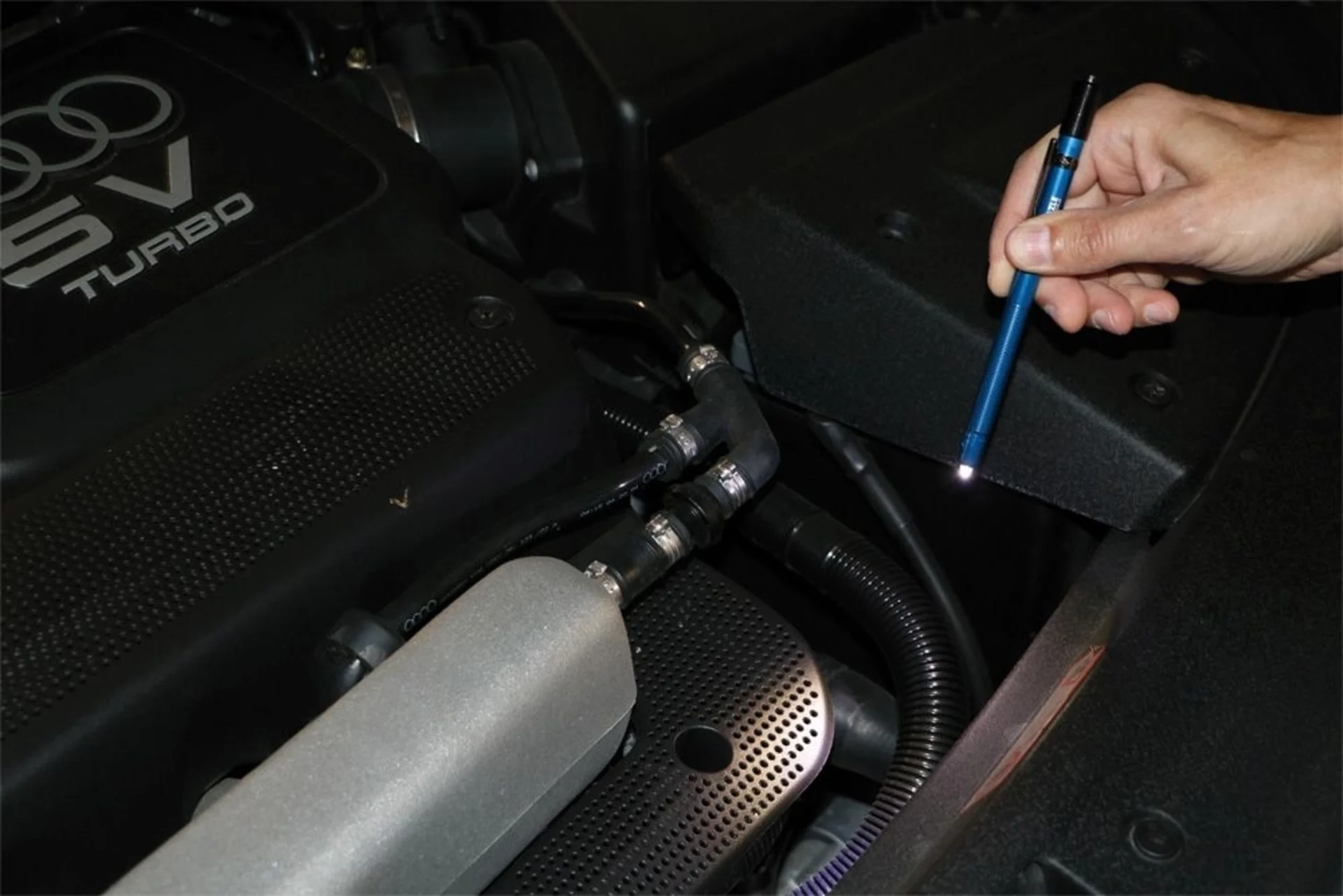 Stylus - LED-Leuchtstift blau