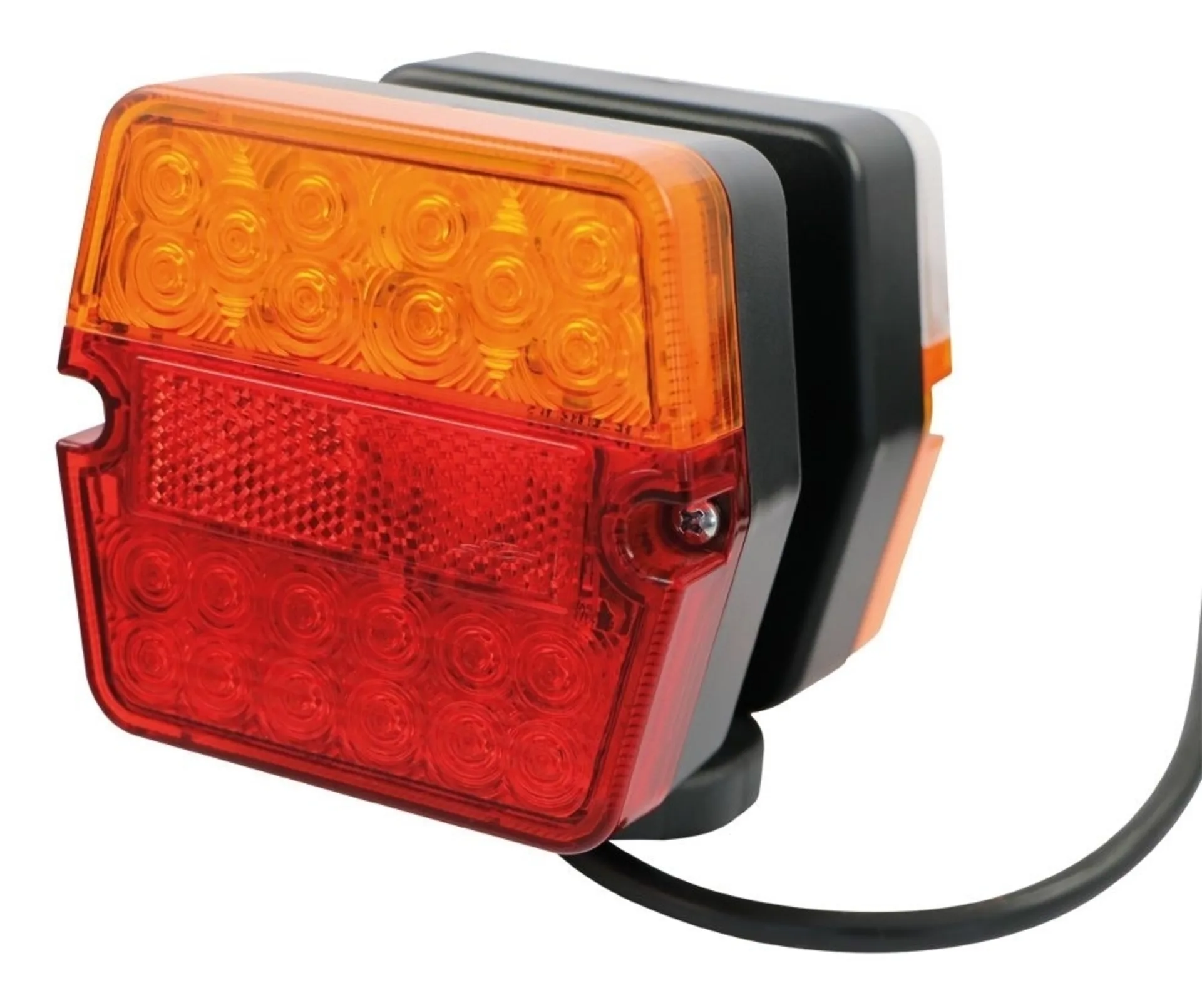 LED-Pflugbeleuchtung auf Gummisockel 100 x 95 mm, Kabel 5.0 m,