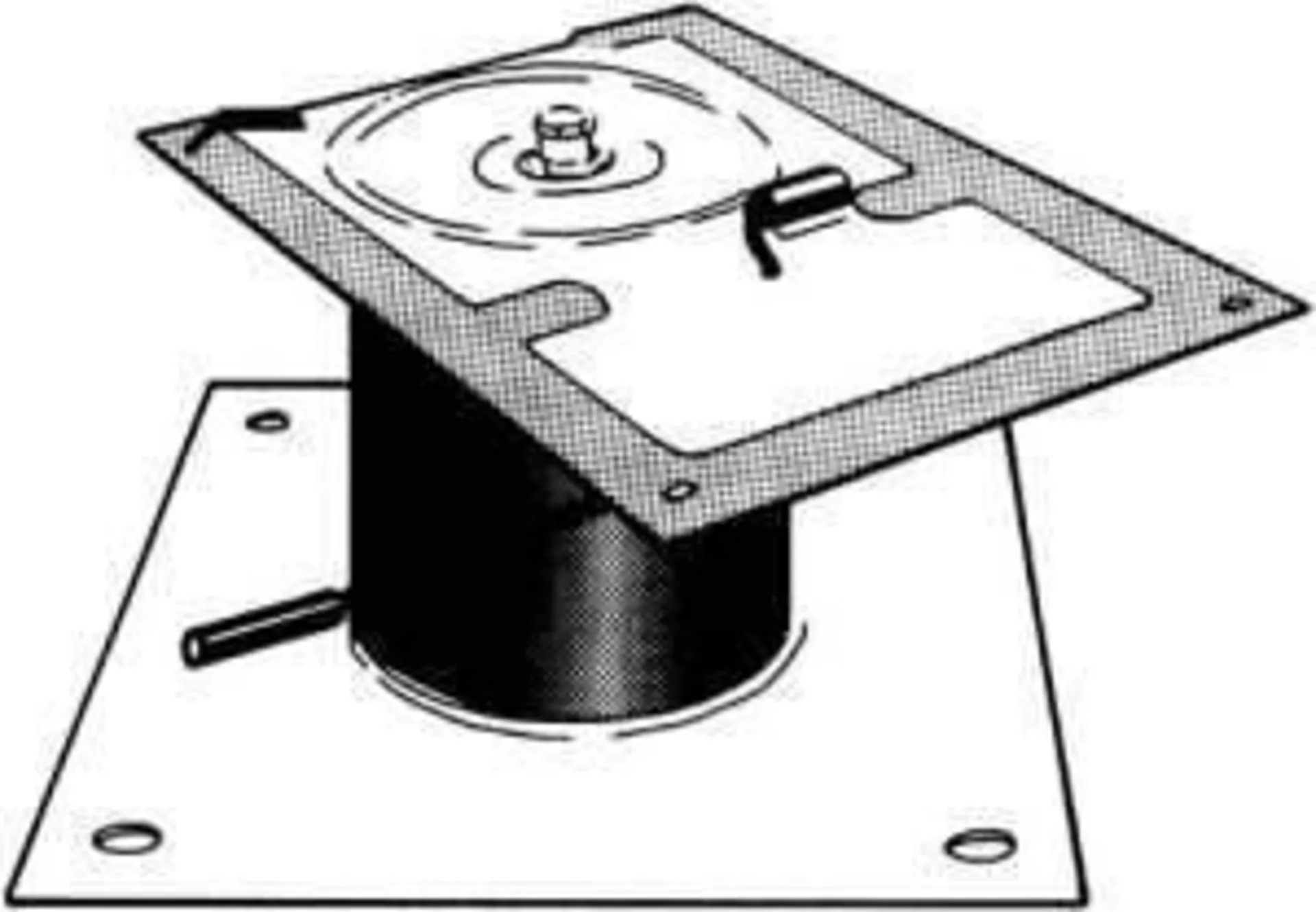 Drehsockel Universal für S-Sitz Drehsockel Universal für S-Sitz
