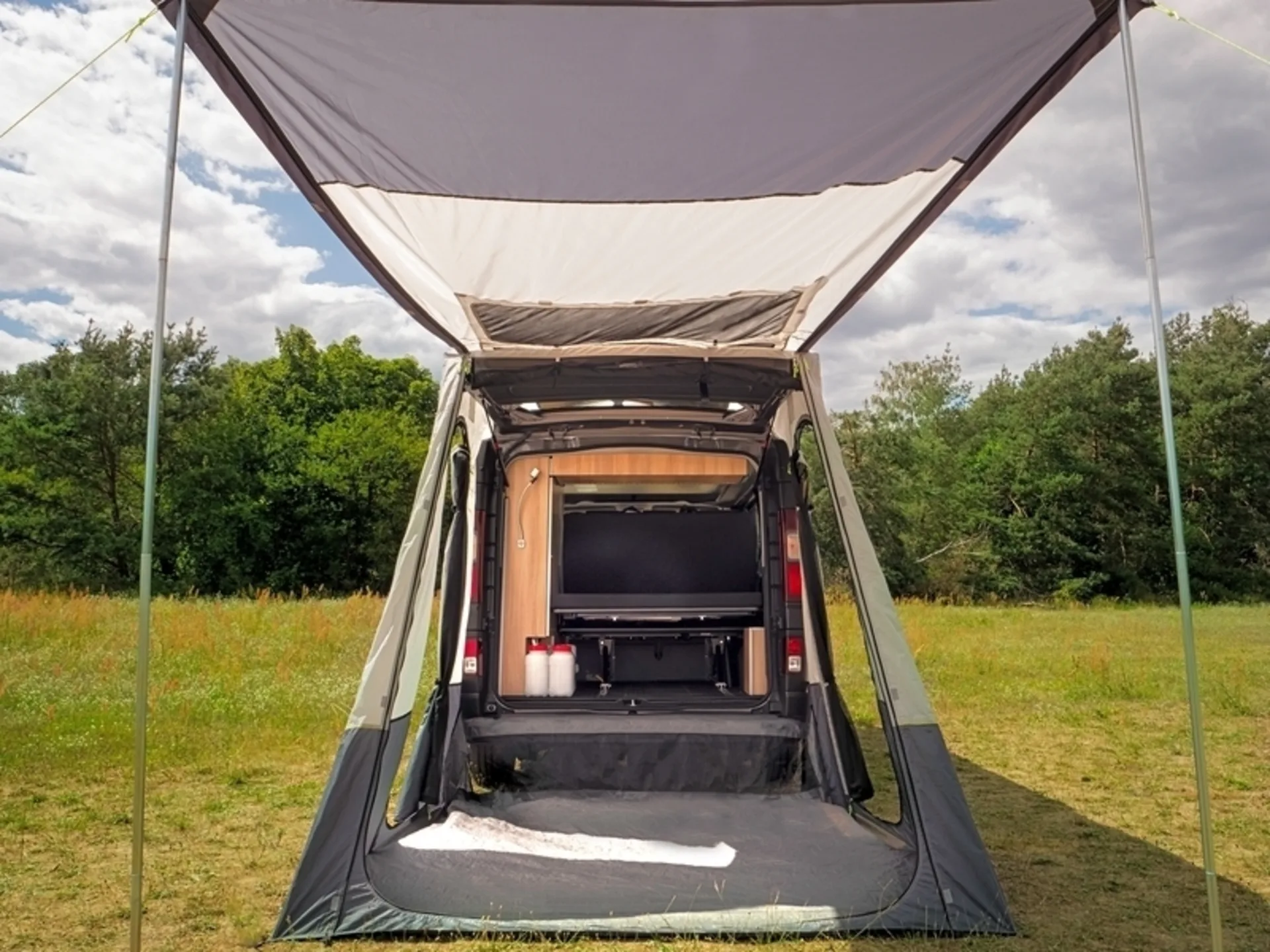 Heckzelt Trapez Premium für Renault Trafic und Baugleiche