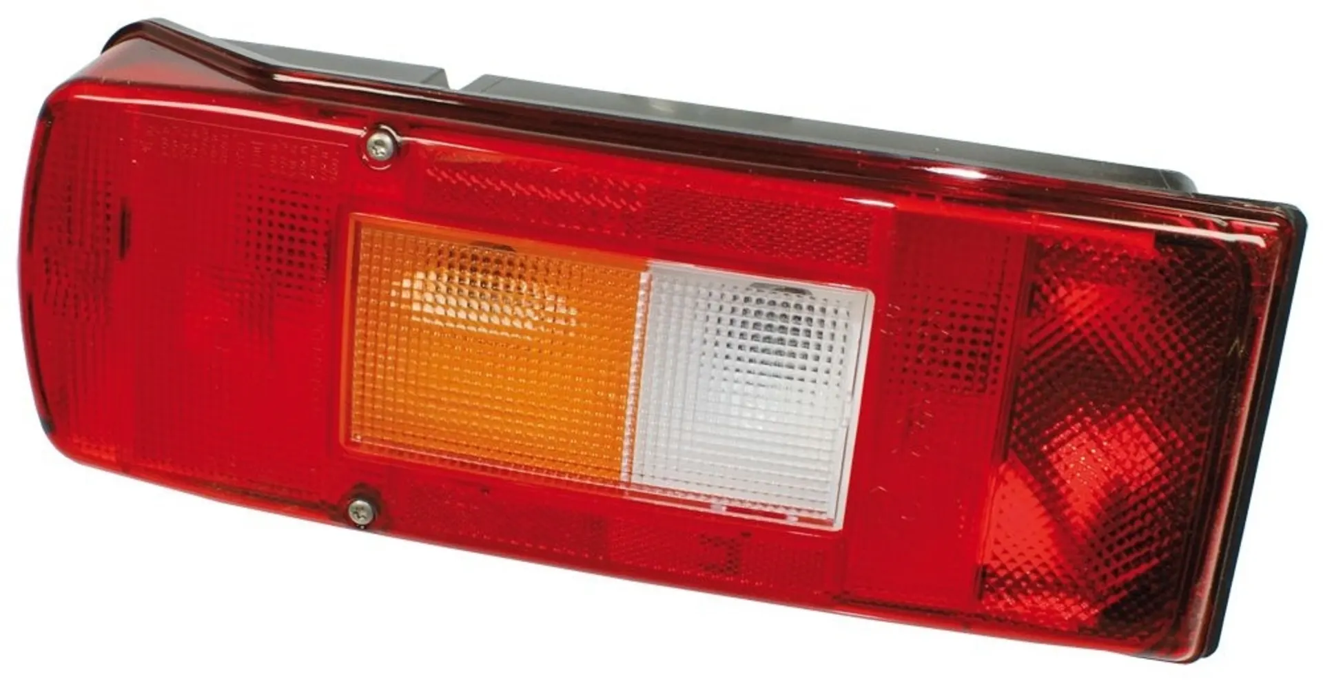 Rubbolite - Blink-Brems-Schlussleuchte L 370x130x90mm, links Volvo, mit KZL, Stecker seitl.