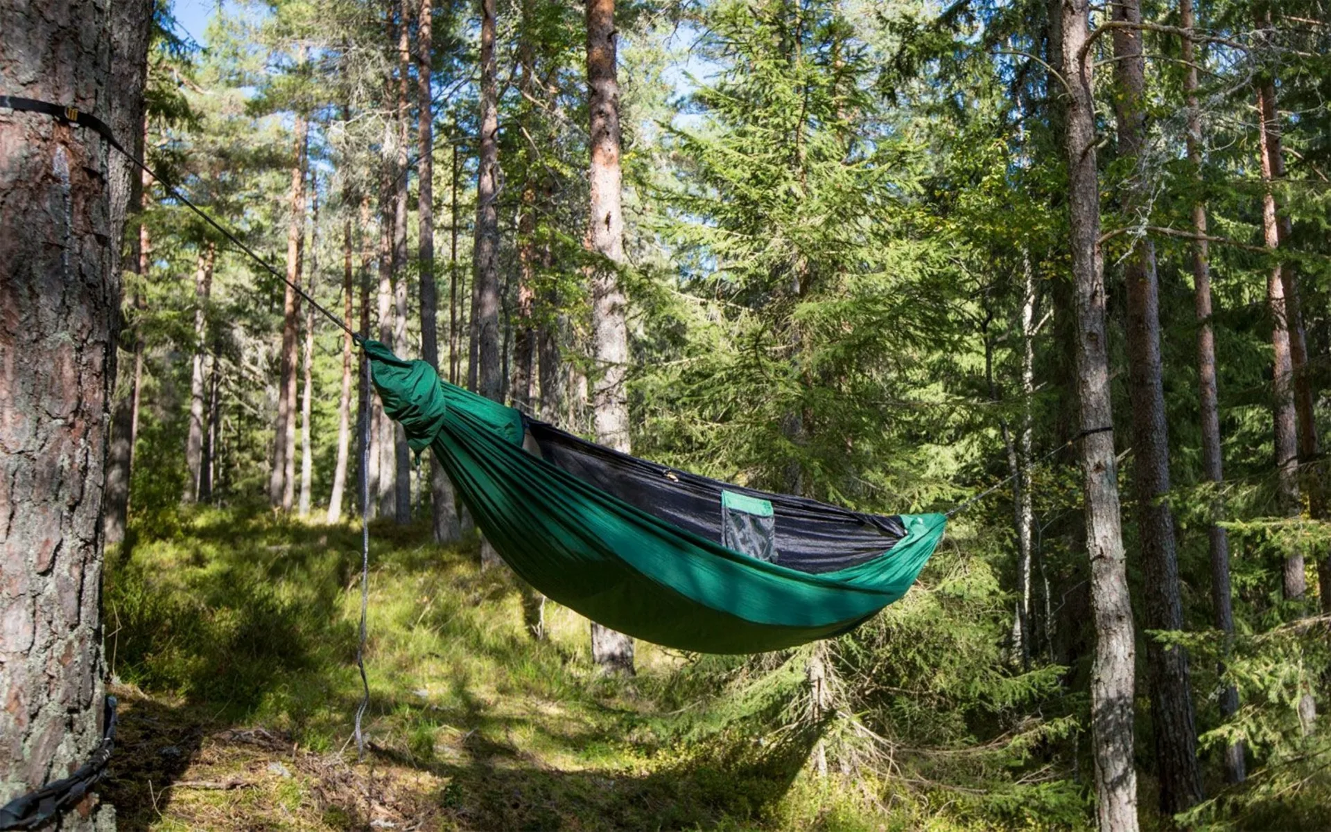 Ticket to the Moon Pro hamac 325 x 140 cm vert forêt