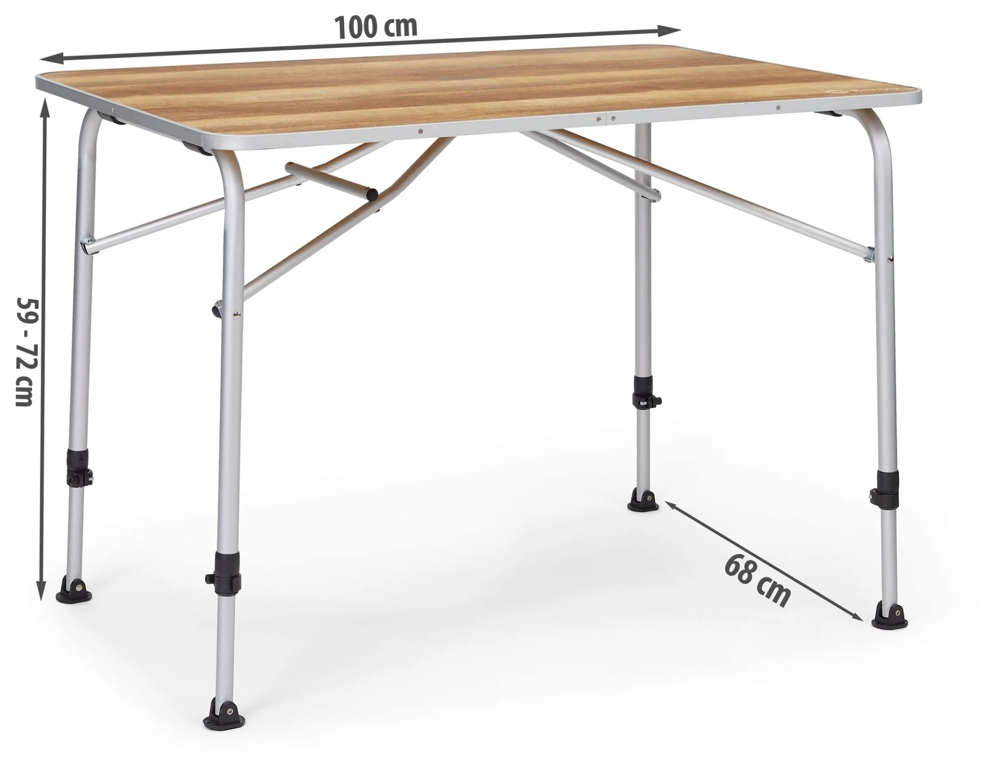Berger Livenza Campingtisch Größe 2 Hell 100 x 68 cm Berger Livenza Campingtisch Größe 2 Hell 100 x 68 cm