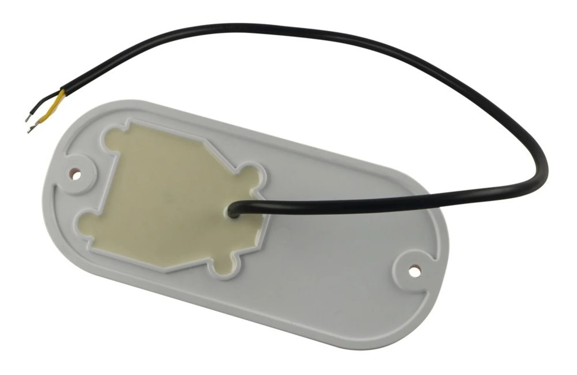 WAS - LED-Seitenmarkier- und Blinkleuchte Kat. 6 159.2x73.7mm, 12/24V, mit Halter 90° und Gummiunterlage