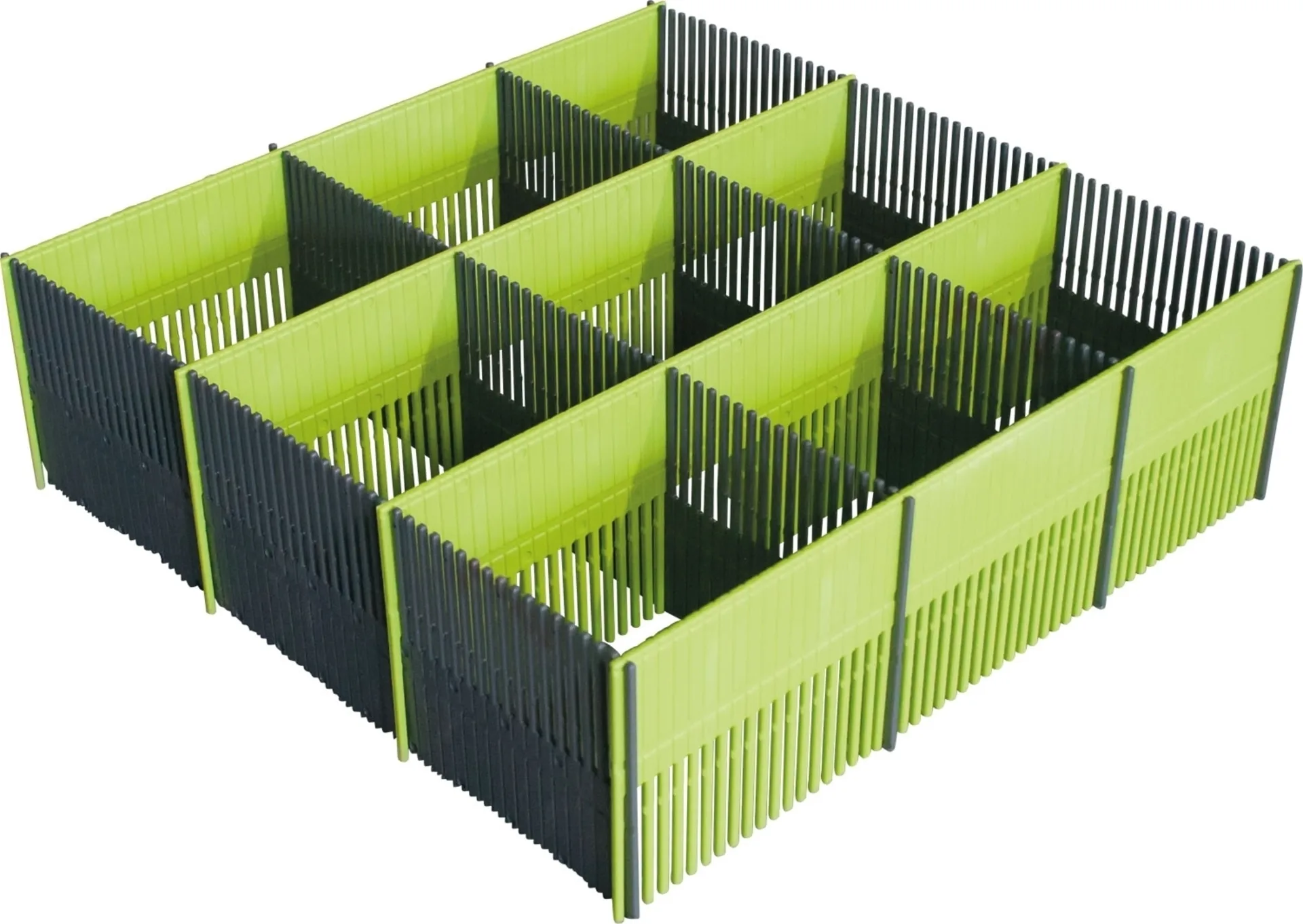 Purvario by Dörr Plinthes d'accumulation Maxxi Set de 8 Pure Lemon