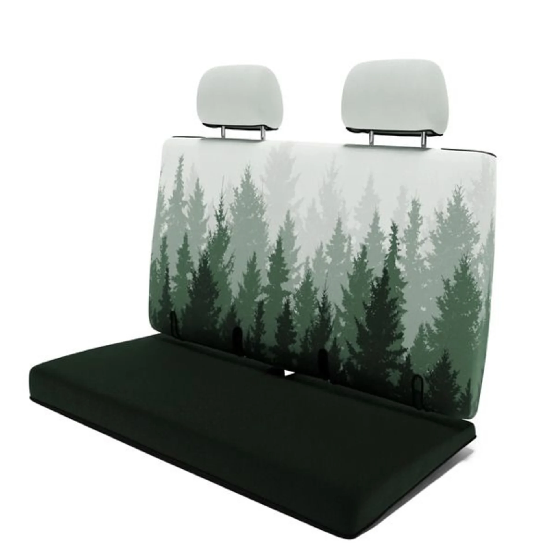Sitzbezug Set für Mercedes-Benz Marco Polo - Fahrer-/Beifahrersitzbezug in Fores|DRIVE DRESSY Design MAGIC FOREST