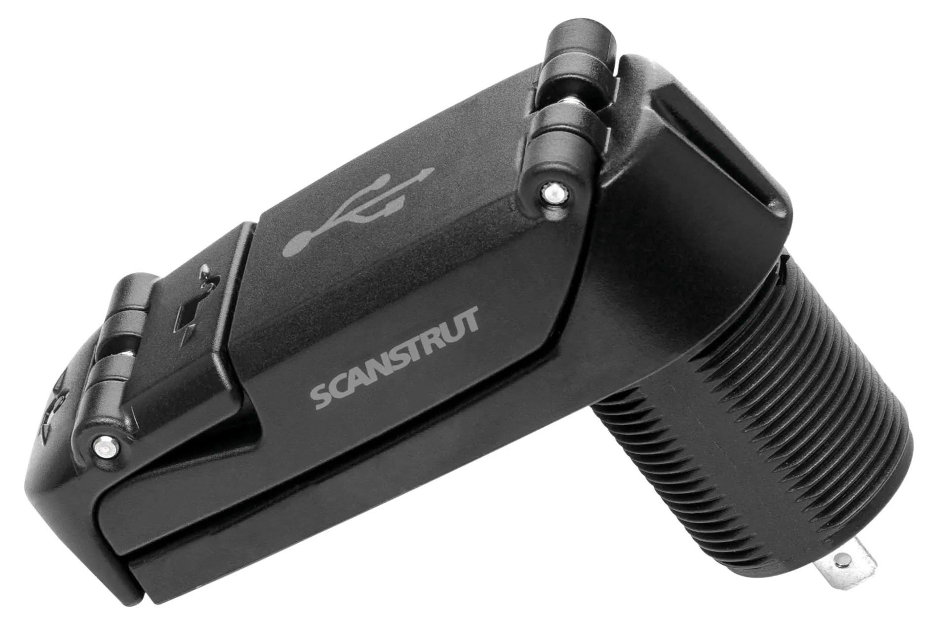 Einbausteckdose - 1 x USB-A und 1 x USB-C ø 29 mm, 12 V 36 W, 24 V 60 W