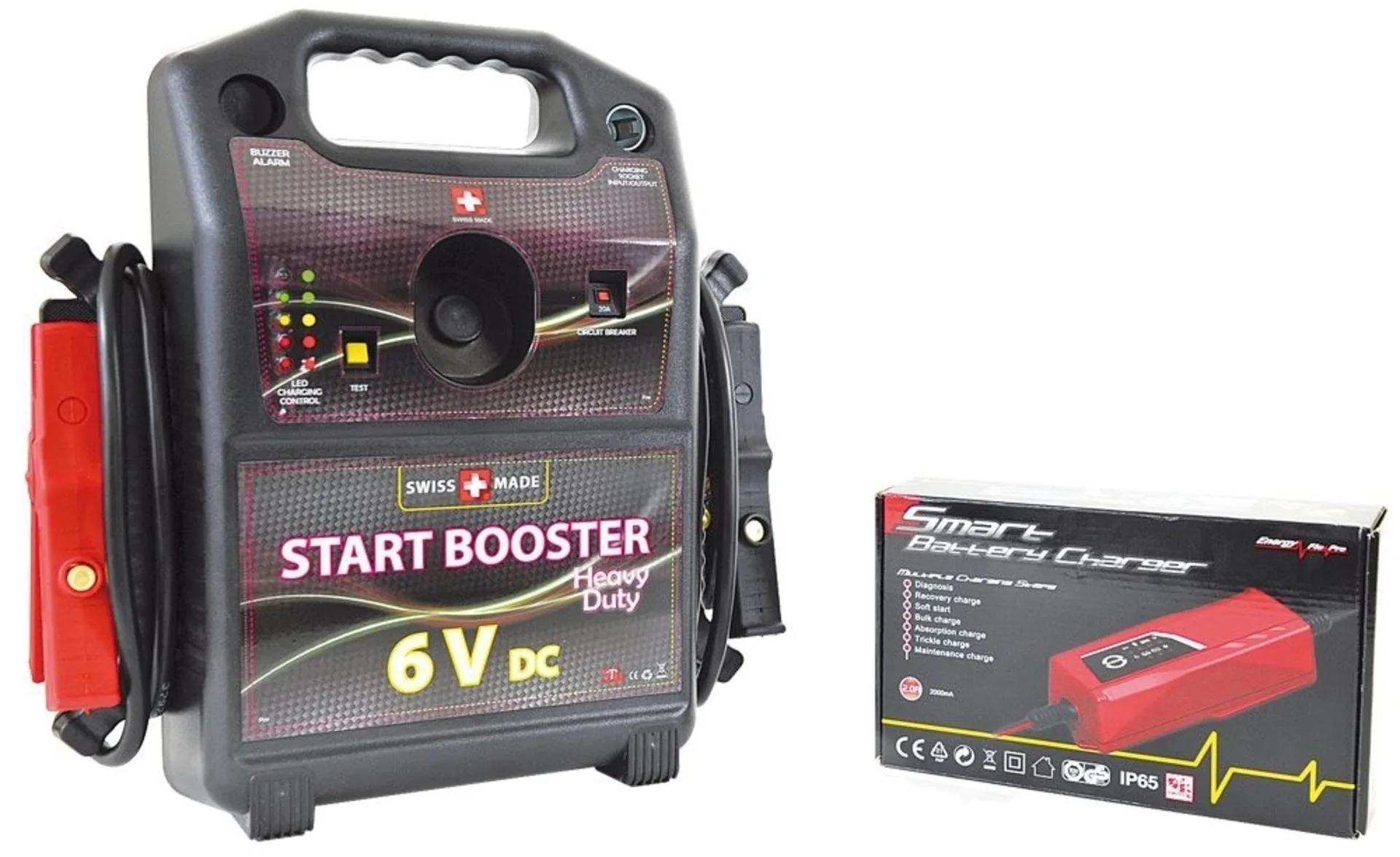 Booster de démarrage 6V 1000A-peak 50Ah