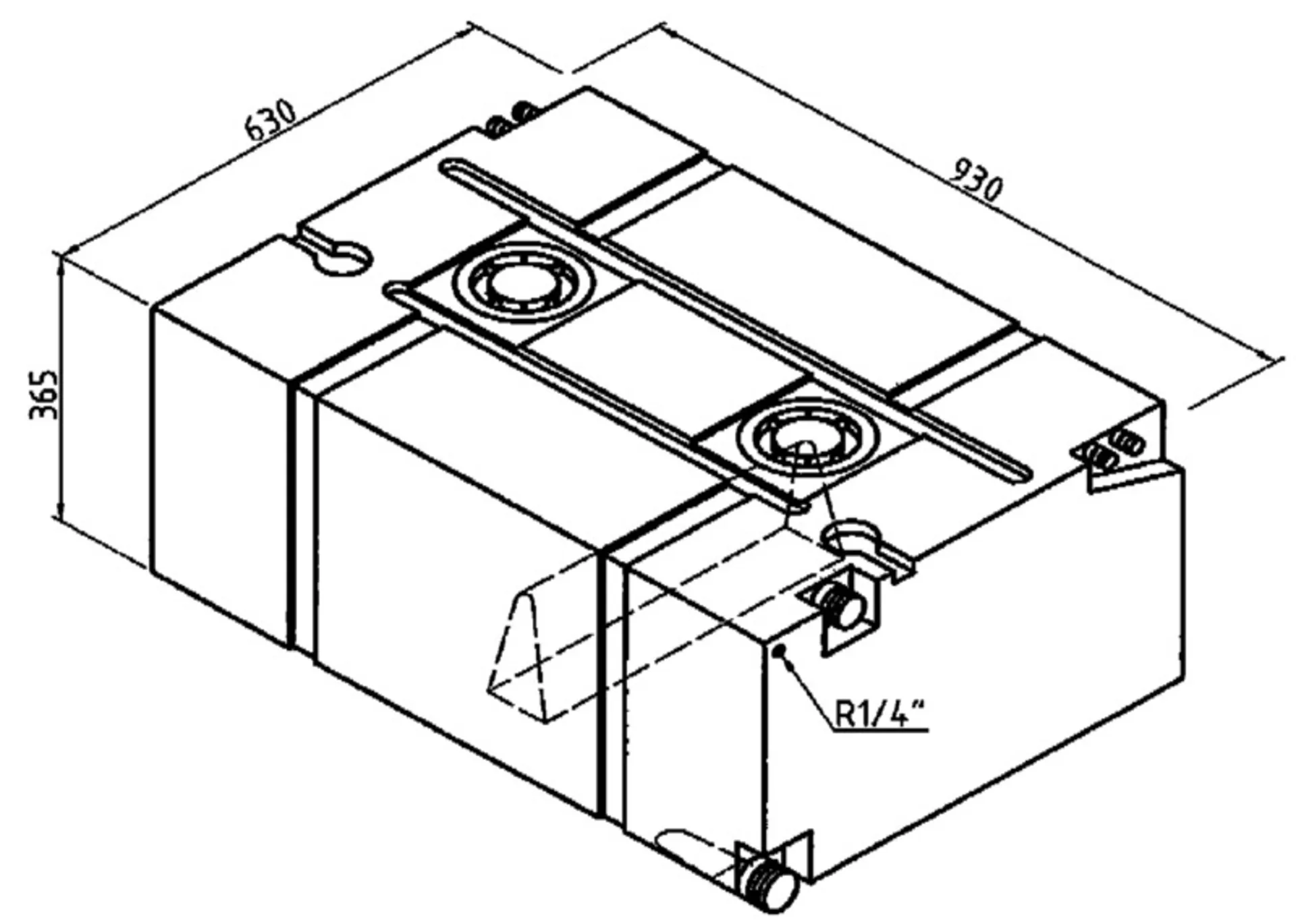 réservoir d'eau de 200 litres avec ouvertures de nettoyage et couvercle réservoir d'eau de 200 litres avec ouvertures de nettoyage et couvercle
