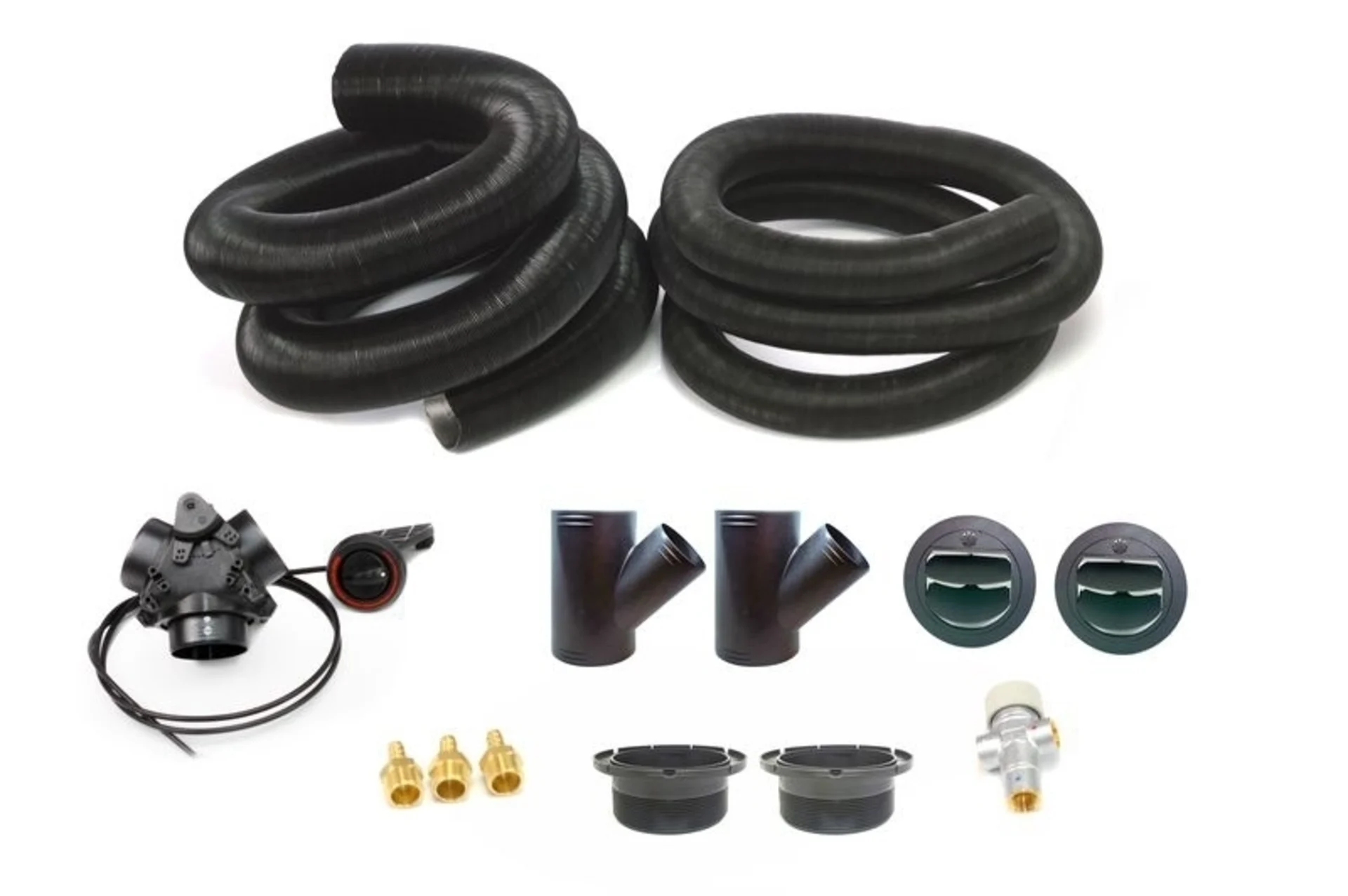 Warmdusch-Set für Luft-Standheizungen, Pundmann Therm Boiler Air oder Elgena Boiler Nautic Compact LE