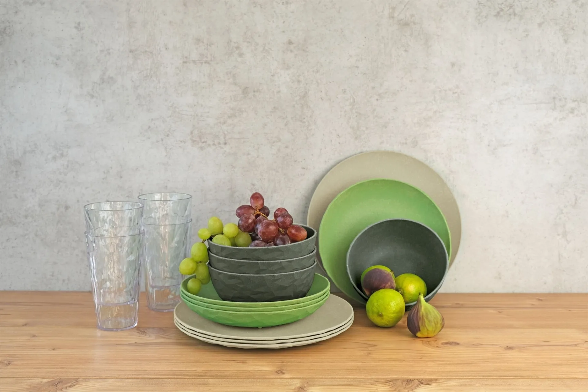 Koziol Göteborg set de vaisselle 16 pcs. coloré
