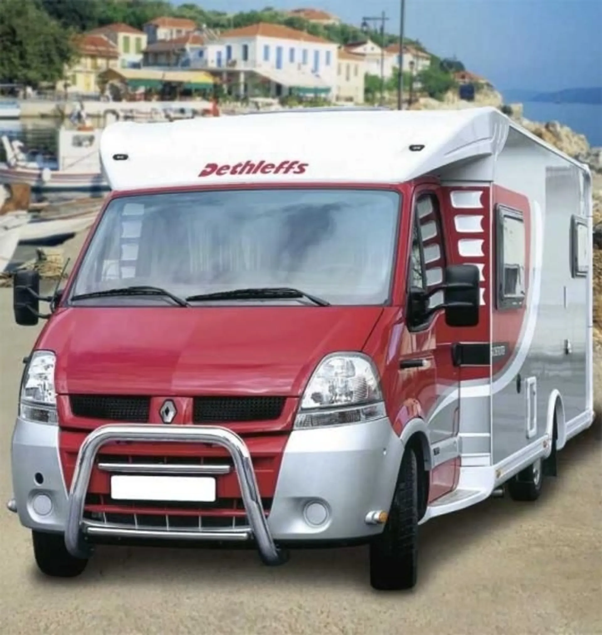 EU-Personenschutzbügel für Renault Master, Opel Movano und Nissan Interstar mit 70mm Durchmesser