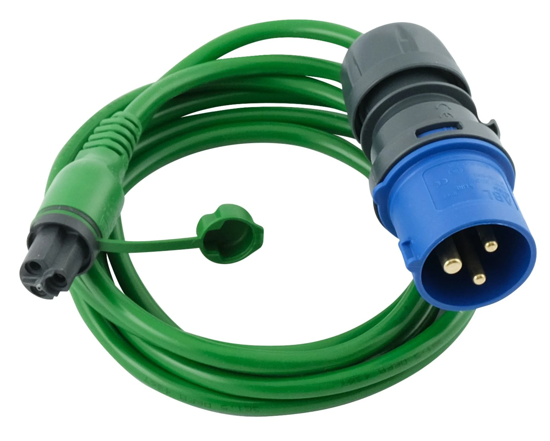 DEFA - 230 VAC Anschlusskabel 2.5 m mit CEE-Stecker Anschlusskabel 2.5 m, grün DEFA - 230 VAC Anschlusskabel 2.5 m mit CEE-Stecker Anschlusskabel 2.5 m, grün