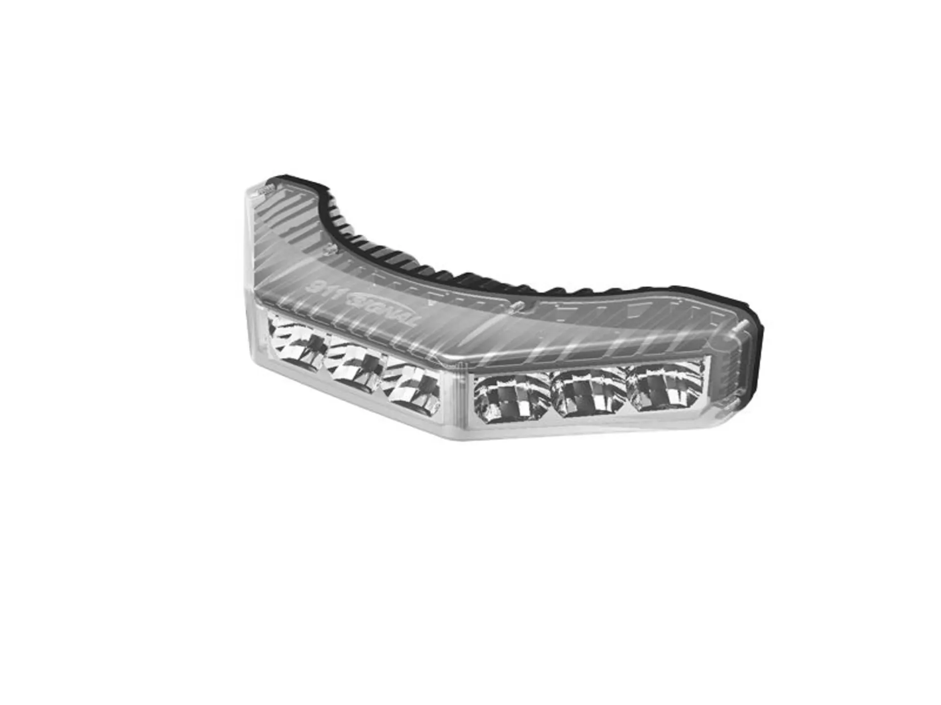 911 Signal LED-Blitzleuchte PANORAMA L270, gelb/blau, ECE- R65 198.4 x 75.1 x 34.6 mm, 27 W, IP67